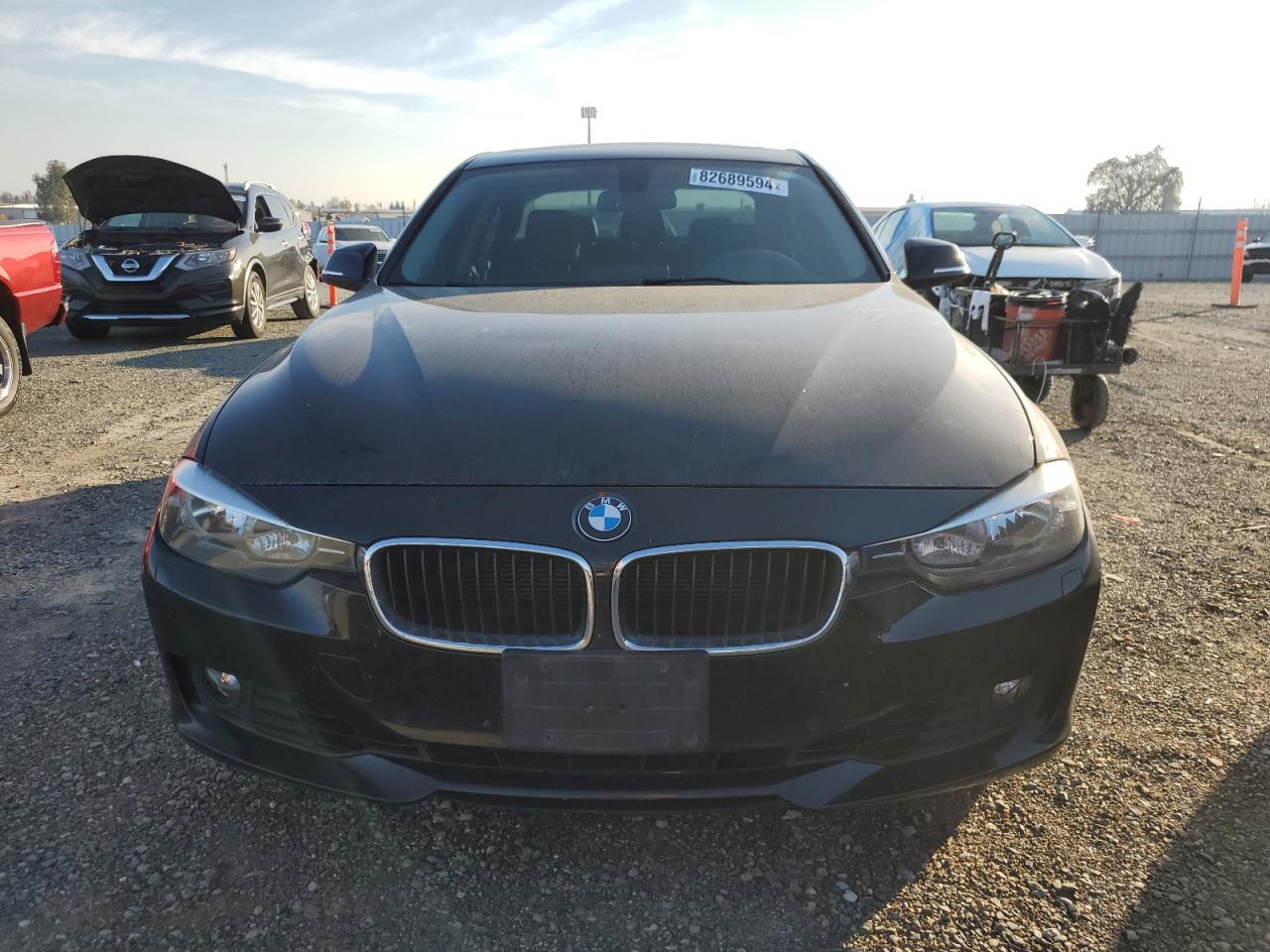 2015 BMW 3er VIN WBA3B3G56FNT18059 Copart auction photo, side damage thumbnail 5