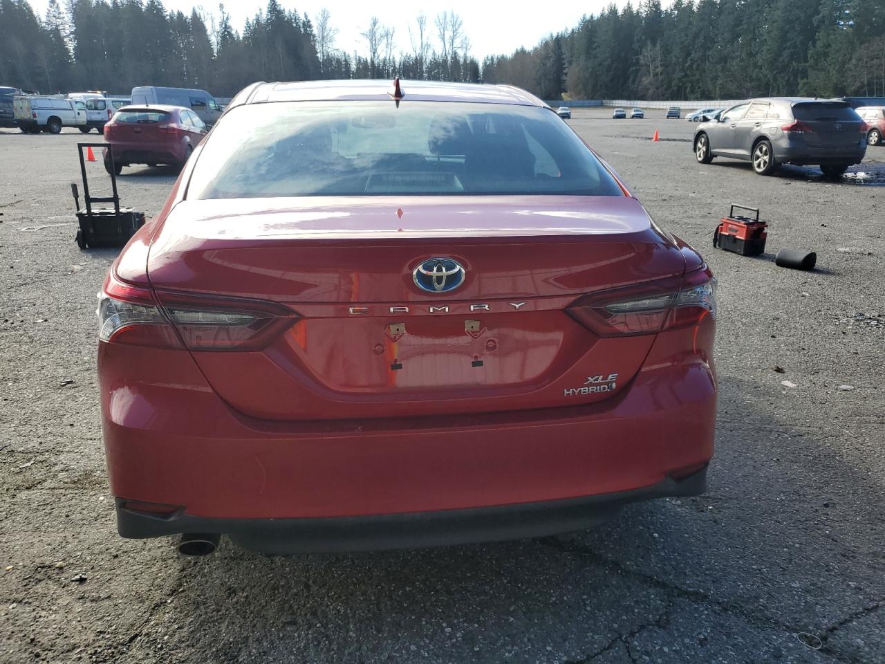 2024 Toyota Camry VIN 4T1F31AK7RU065811 Copart auction photo, front end damage thumbnail 6