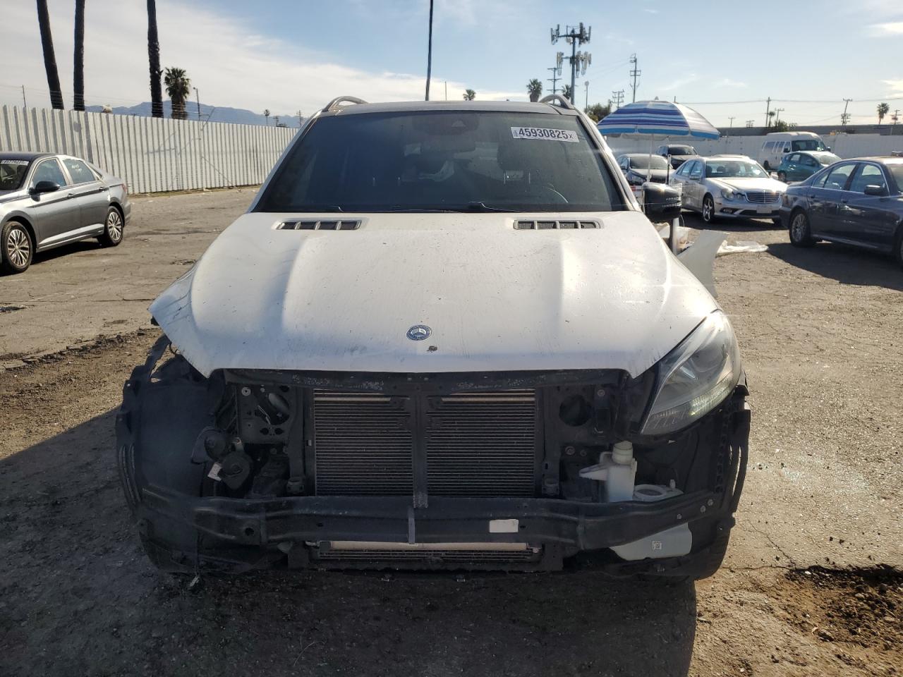 2017 Mercedes-Benz GLE VIN 4JGDA5HBXHA913352 Copart auction photo, front end damage thumbnail 5