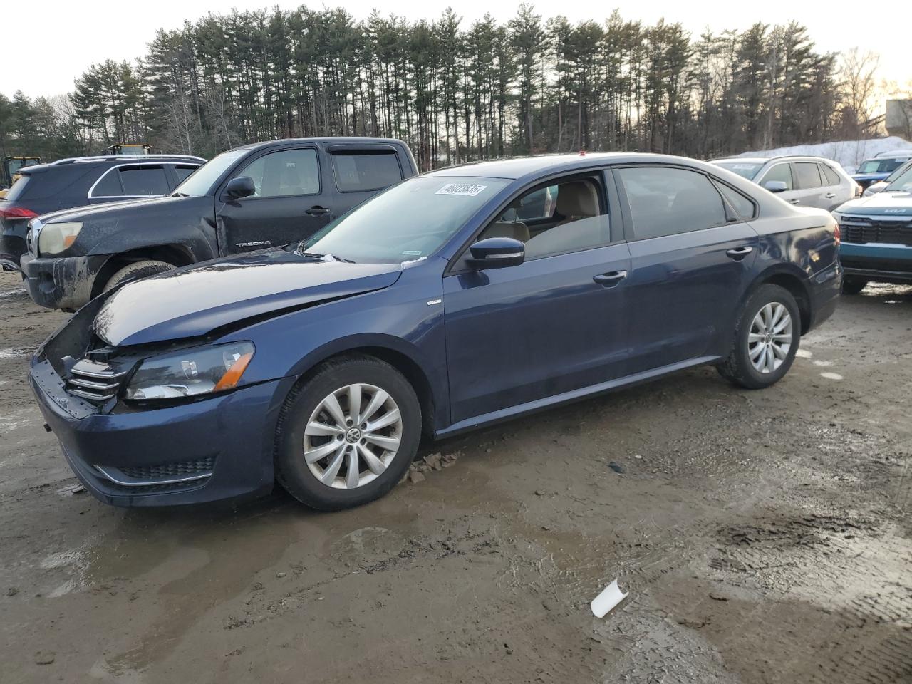 2014 Volkswagen Passat VIN 1VWAT7A39EC109203