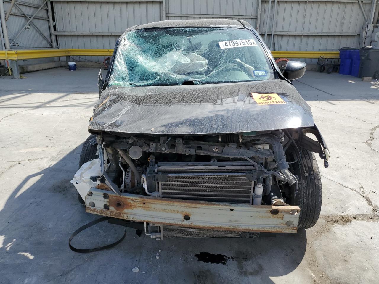 2016 Nissan Versa VIN 3N1CN7AP9GL914377 Copart auction photo, biohazard/chemical / front end damage thumbnail 5
