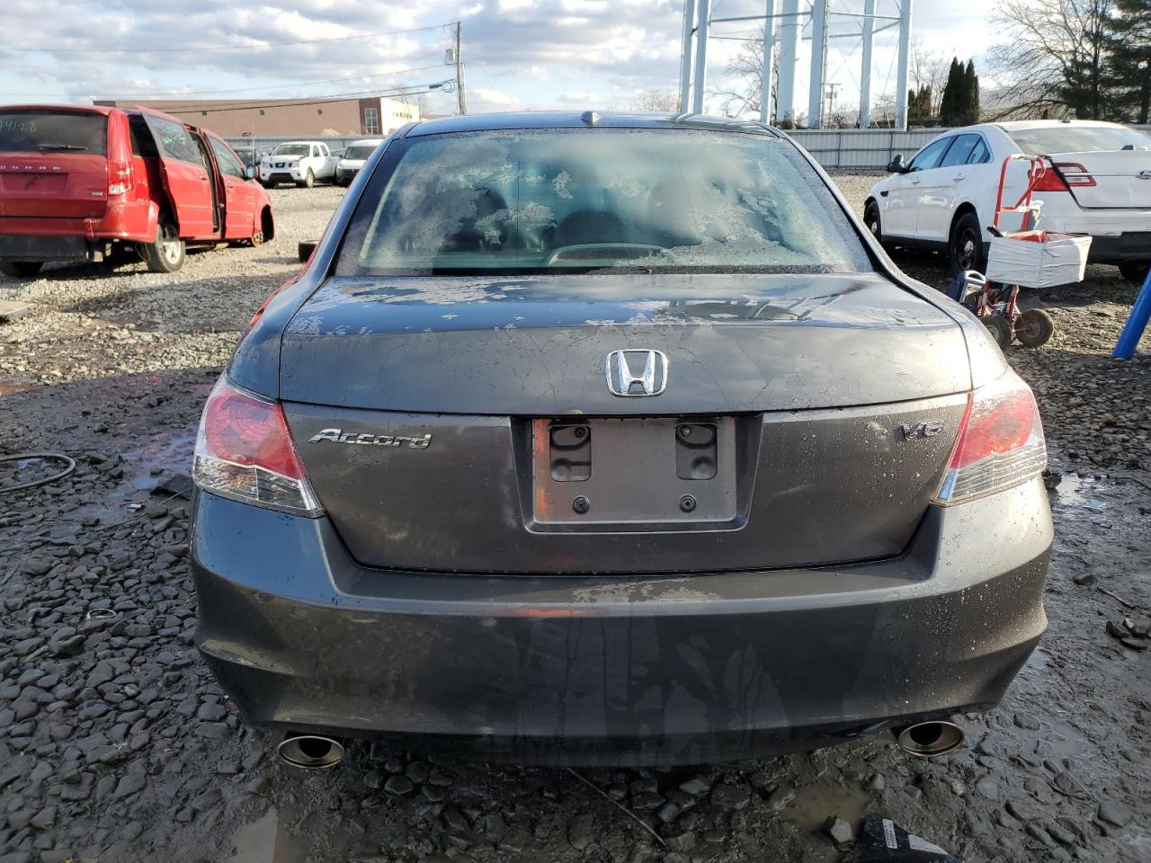 2009 Honda Accord VIN 1HGCP36809A020491 Copart auction photo, front end damage thumbnail 6