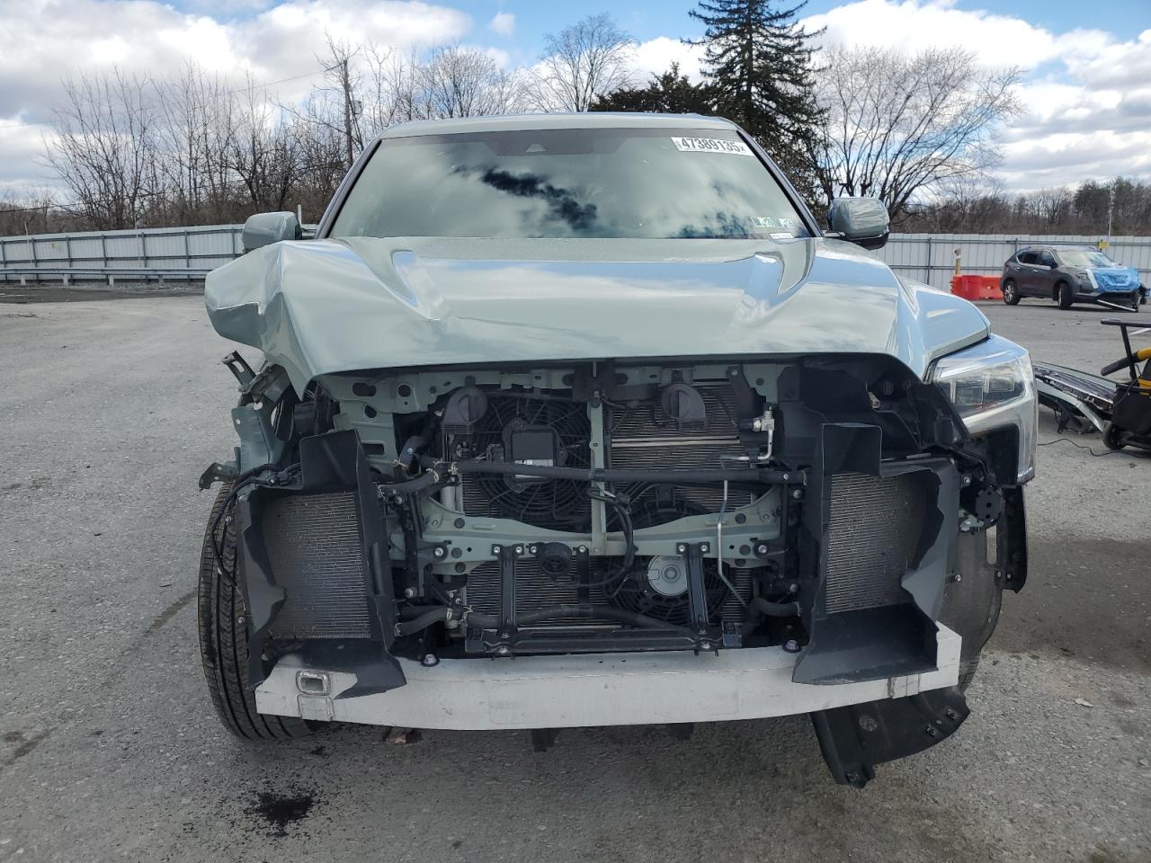 2024 Toyota Sequoia VIN 7SVAAABA6RX027341 Copart auction photo, front end / side damage thumbnail 5