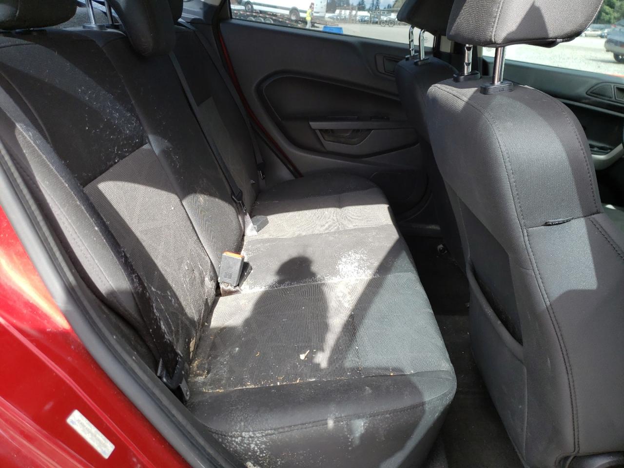 2013 Ford Fiesta VIN 3FADP4BJ4DM185608 Copart auction photo, front end / rear end damage thumbnail 10