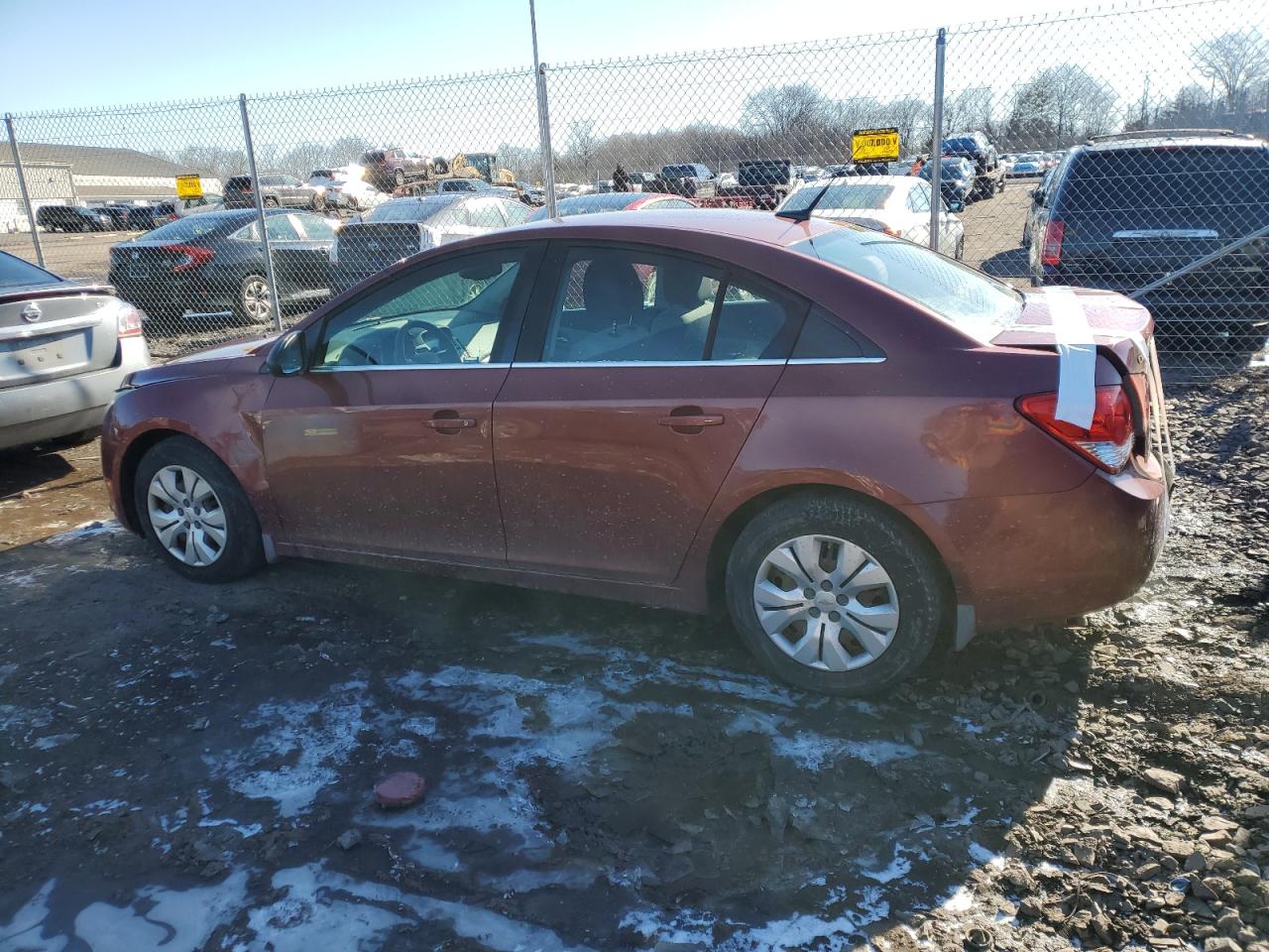 2012 Chevrolet Cruze VIN 1G1PC5SH0C7329730 Copart auction photo, rear end damage thumbnail 2