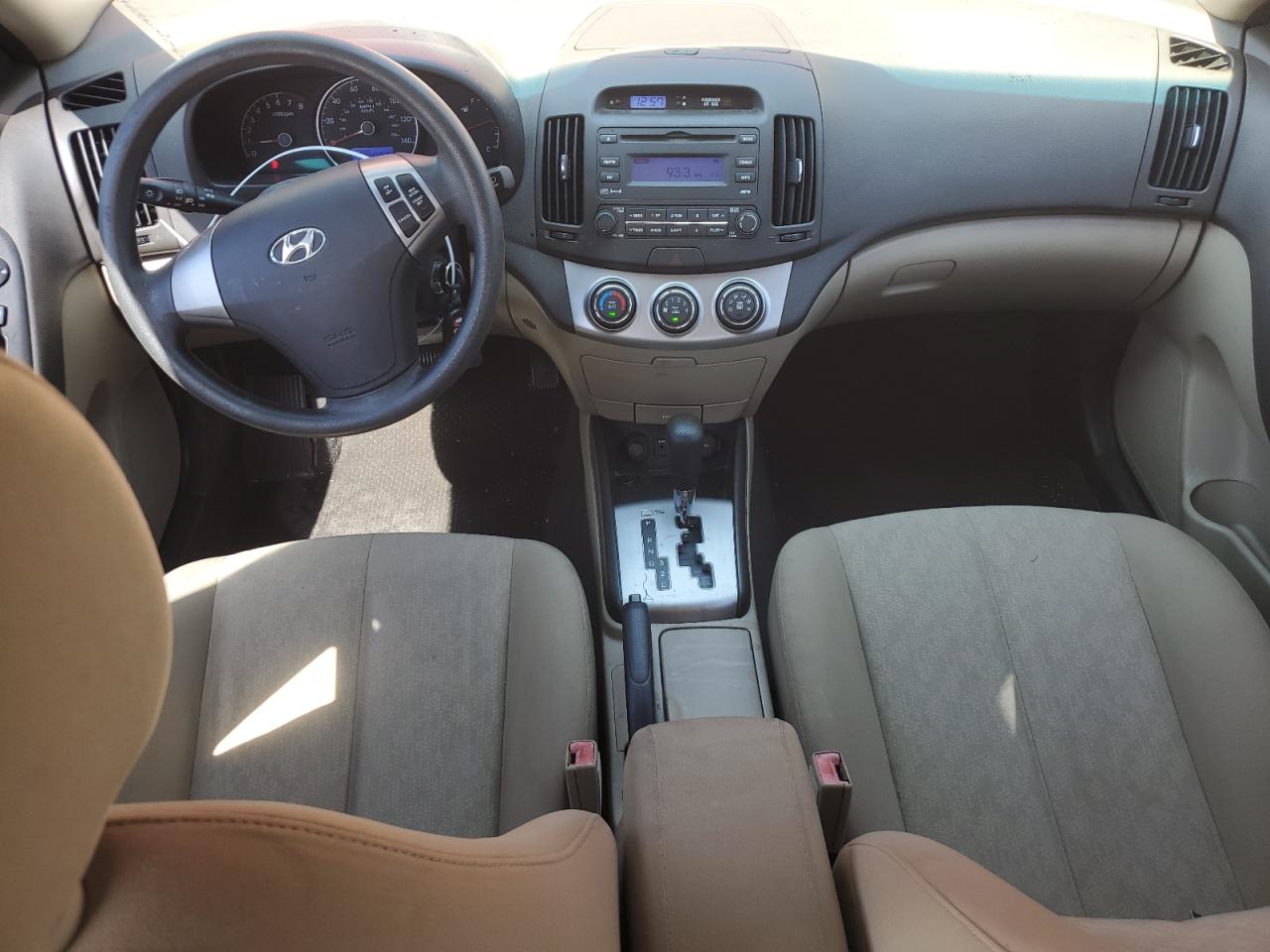 2010 Hyundai Elantra VIN KMHDU4AD8AU103462 Copart auction photo, normal wear damage thumbnail 8