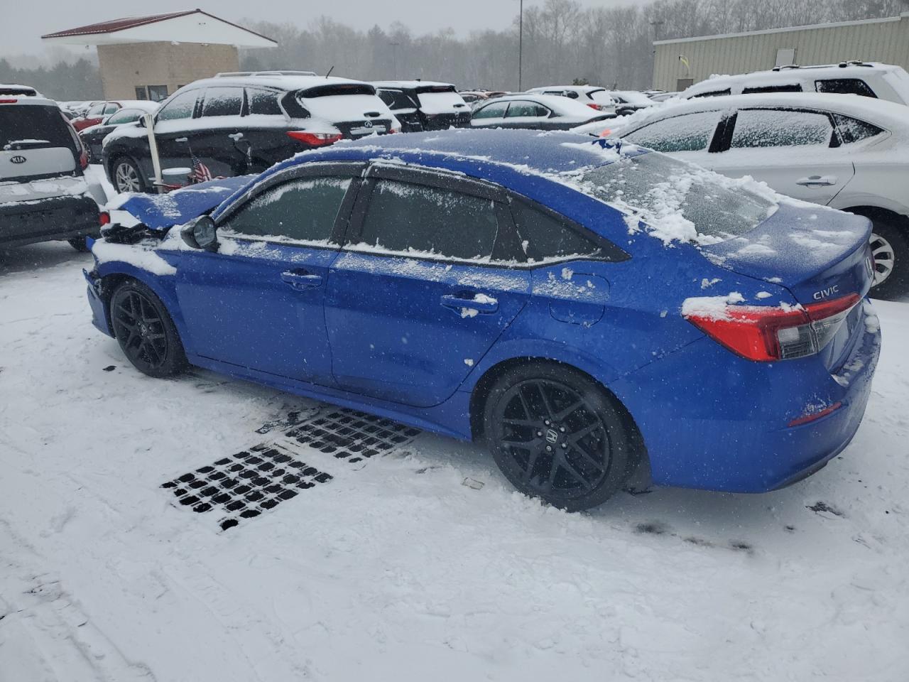 2022 Honda Civic VIN 2HGFE2F5XNH504893 Copart auction photo, front end damage thumbnail 2
