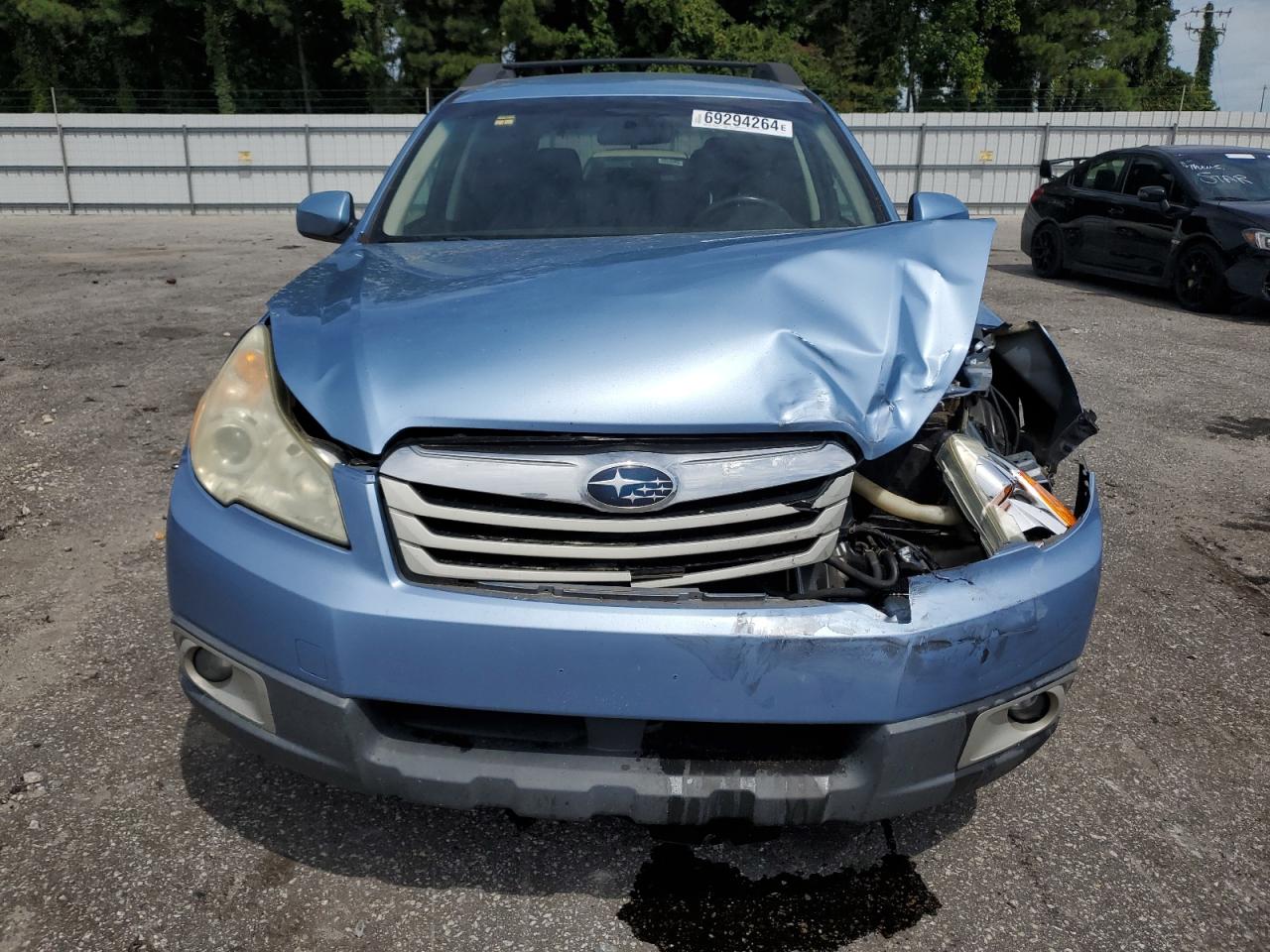 2010 Subaru Outback VIN 4S4BRBCC8A3373640 Copart auction photo, front end / undercarriage damage thumbnail 5