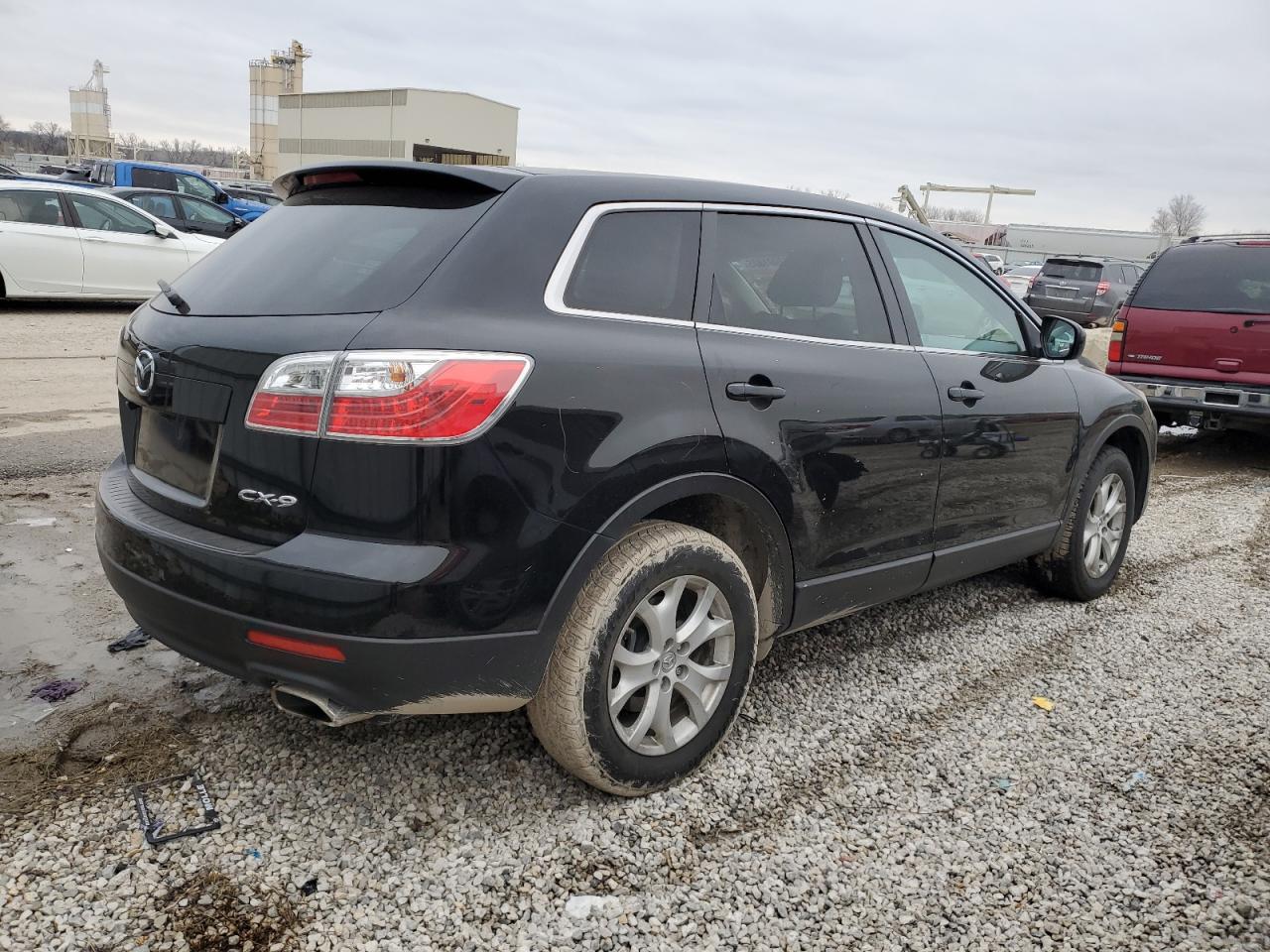 2012 Mazda CX-9 VIN JM3TB2CAXC0349508 Copart auction photo, side damage thumbnail 3
