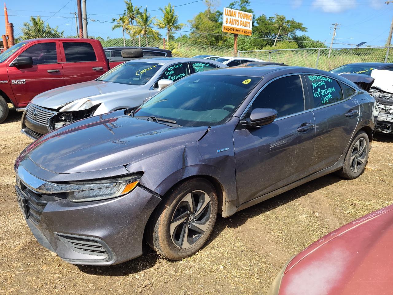 2021 Honda Insight VIN 19XZE4F11ME001056