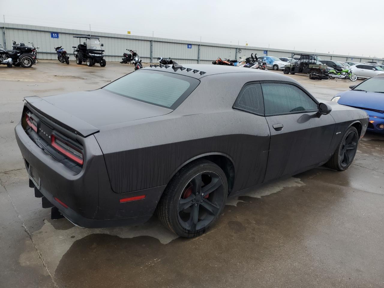 2015 Dodge Challenger VIN 2C3CDZAT5FH723009 Copart auction photo, rear end damage thumbnail 3