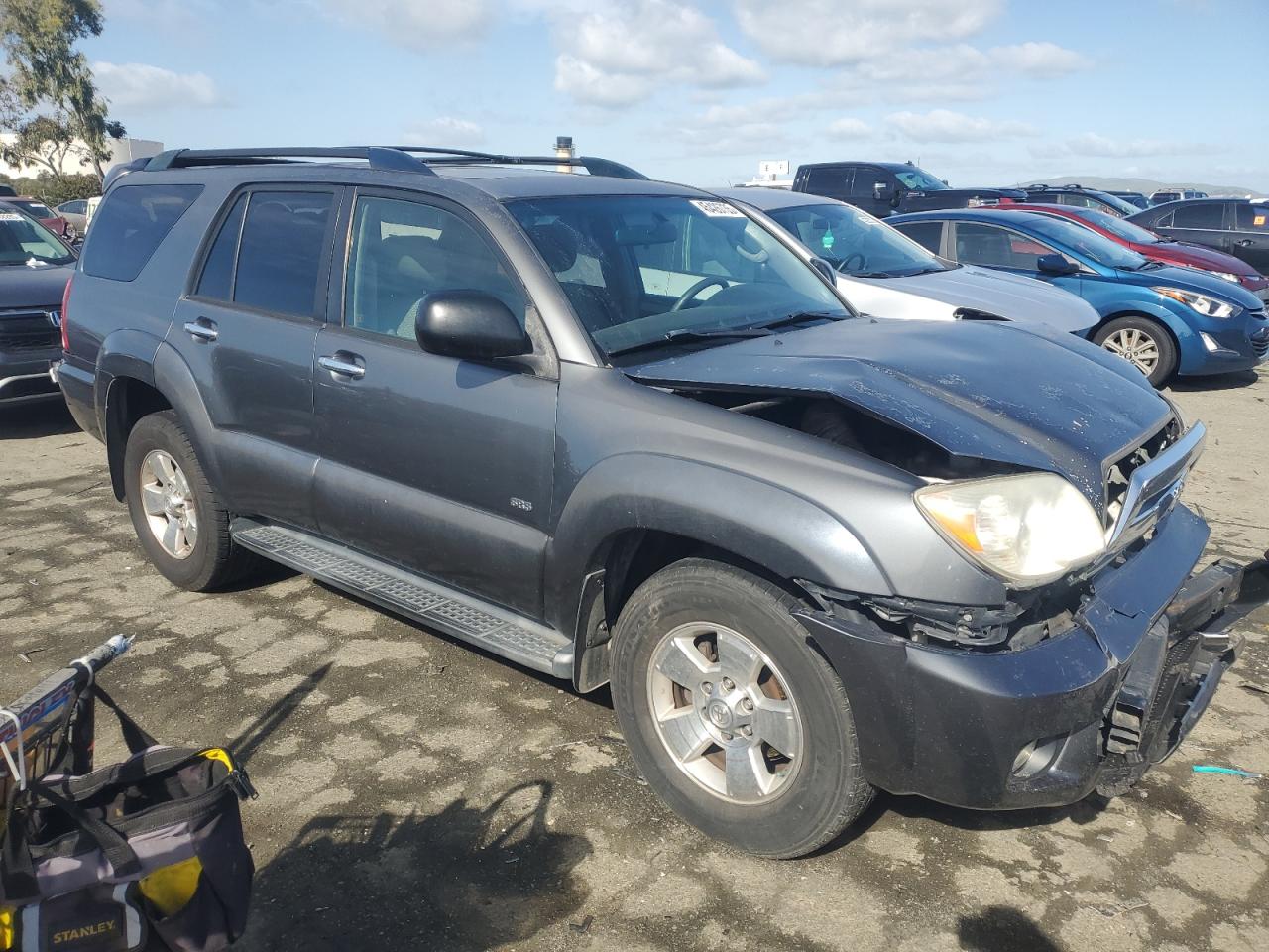 2006 Toyota 4Runner VIN JTEZU14R260076530 Copart auction photo, front end / rear end damage thumbnail 4
