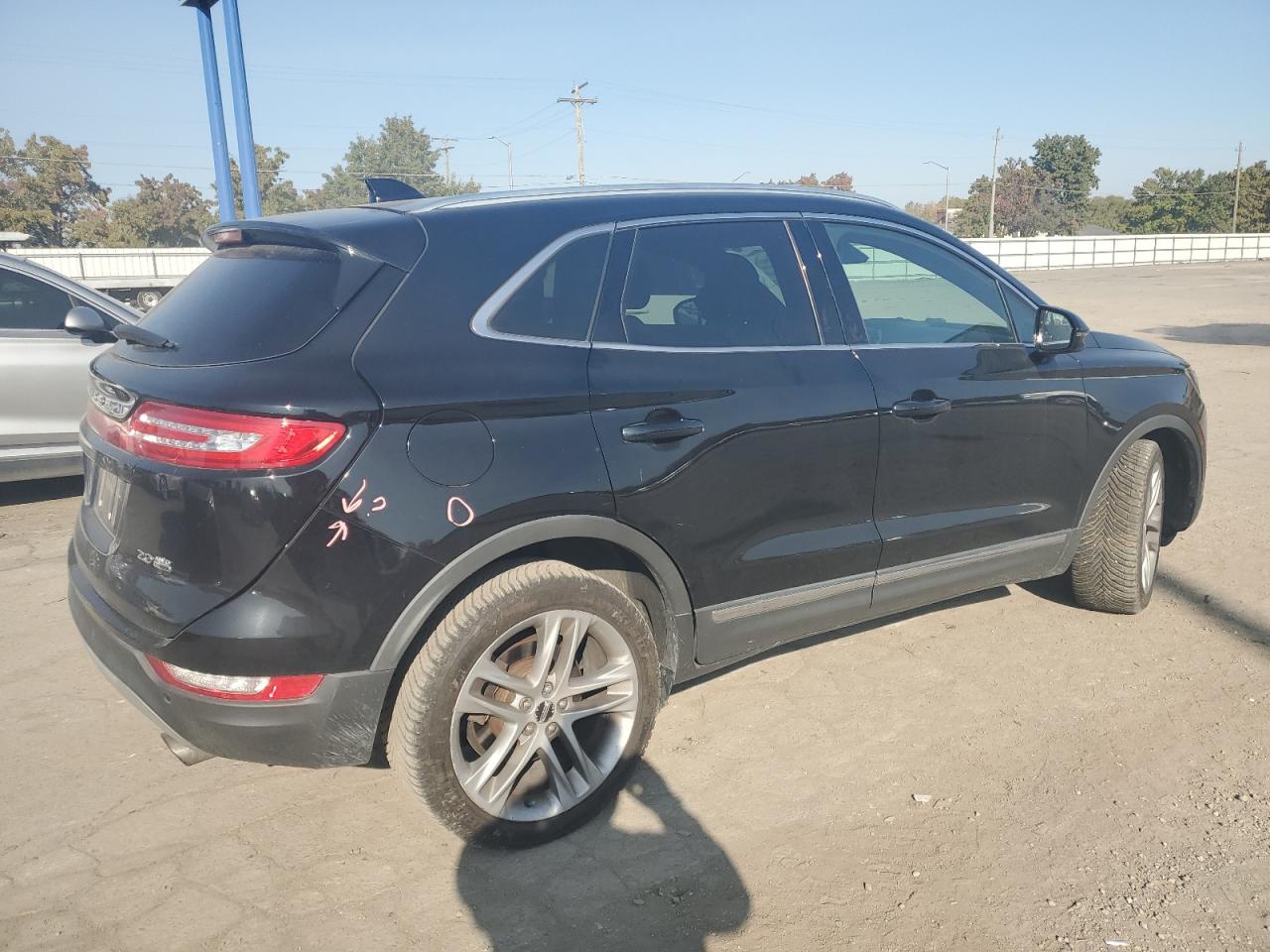 2016 Lincoln MKC VIN 5LMCJ3D91GUJ31485 Copart auction photo, front end / rejected repair damage thumbnail 3