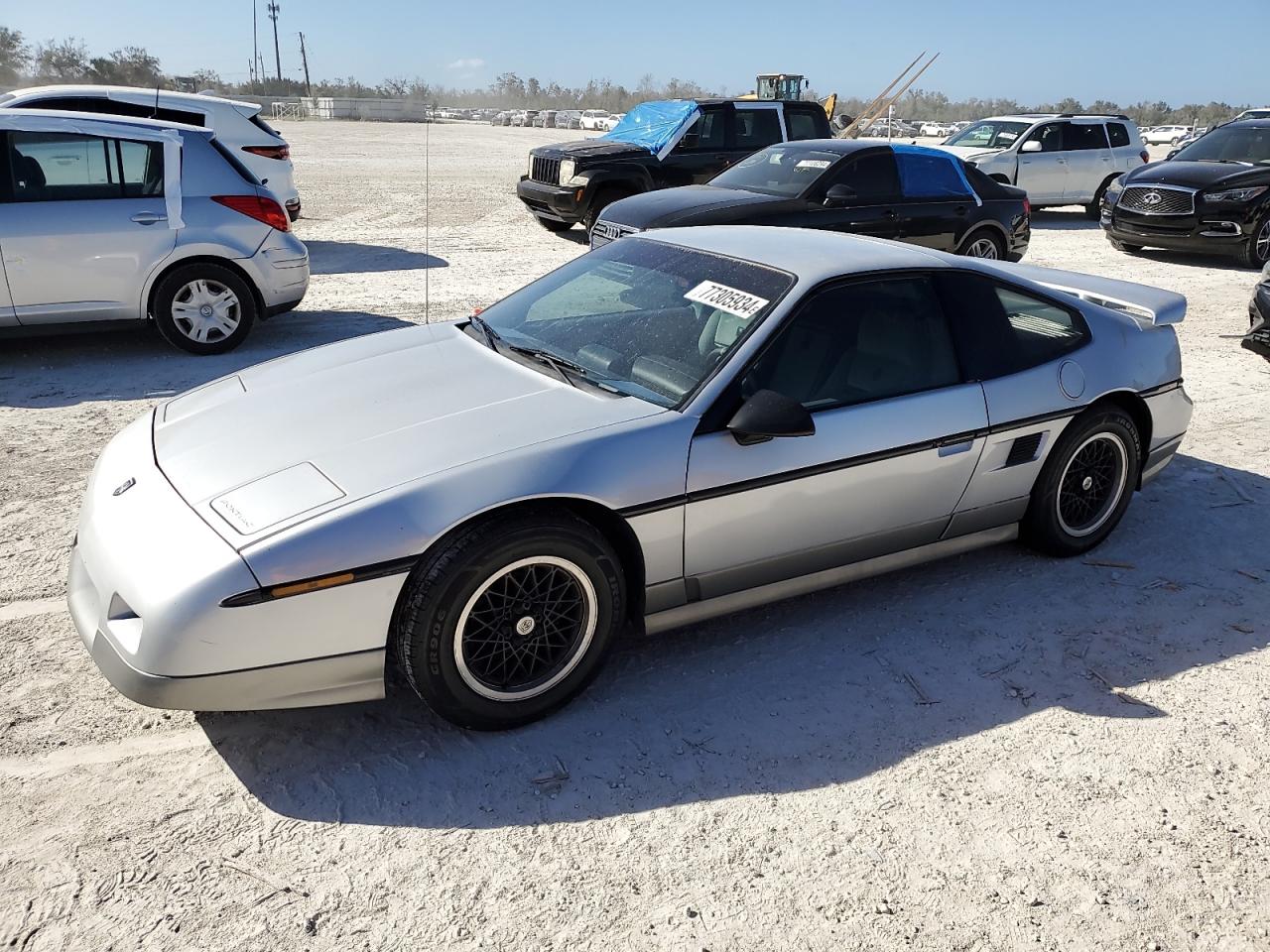 1986 Pontiac Fiero VIN 1G2PG9799GP261135 - Copart auction photo