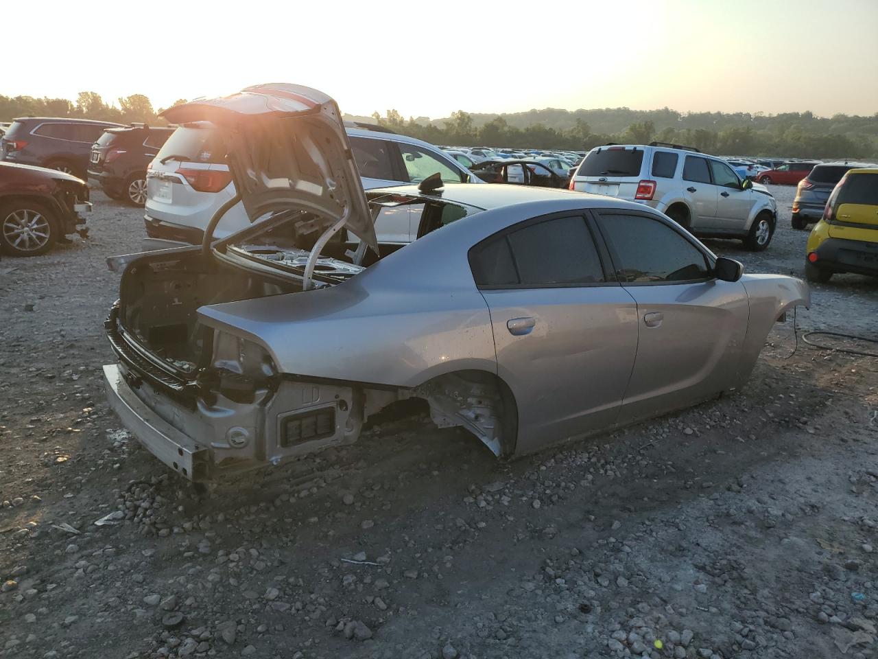 2016 Dodge Charger VIN 2C3CDXGJ8GH321674 Copart auction photo, stripped damage thumbnail 3