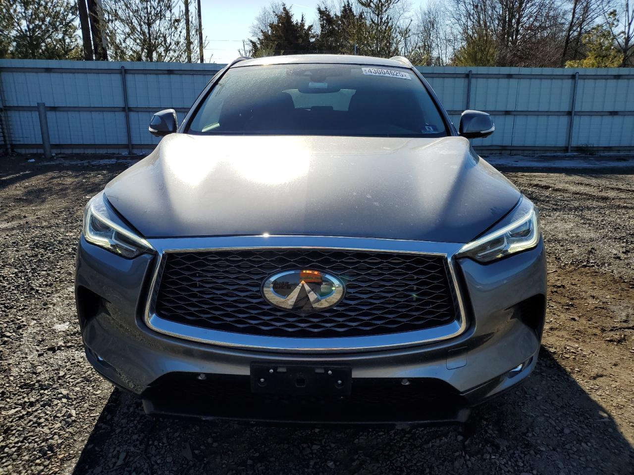 2019 Infiniti QX50 VIN 3PCAJ5M31KF143305 Copart auction photo, side damage thumbnail 5
