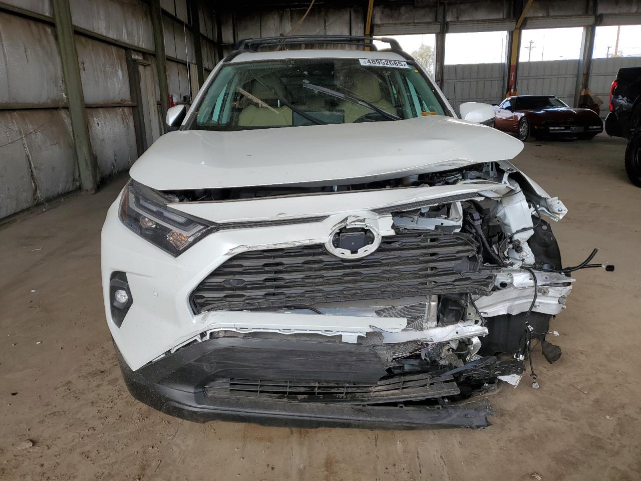 2023 Toyota RAV 4 VIN 2T3A1RFV6PW350523 Copart auction photo, front end damage thumbnail 5