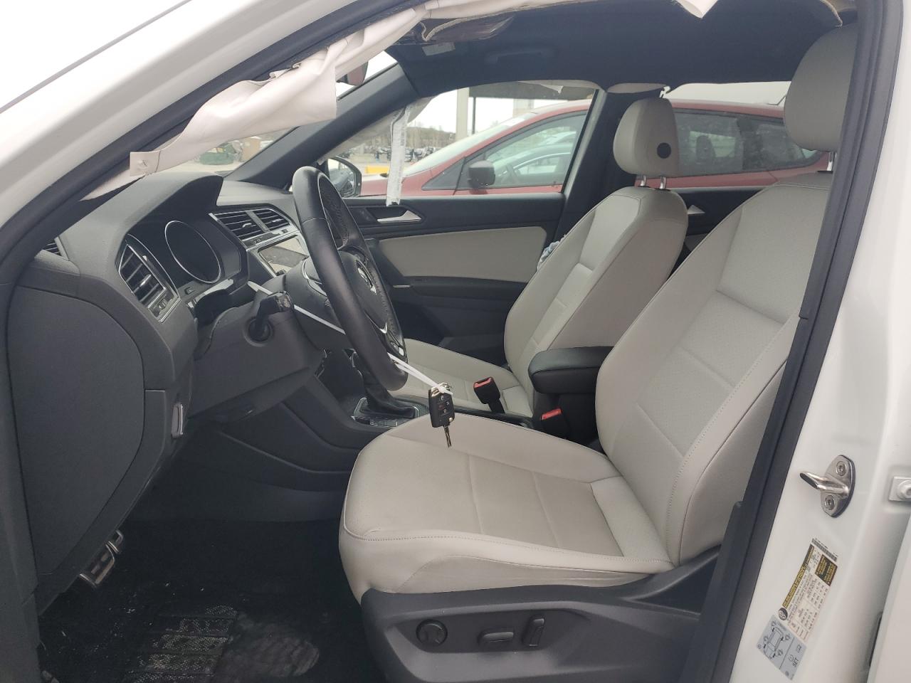 2020 Volkswagen Tiguan VIN 3VV3B7AX7LM168202 Copart auction photo, side damage thumbnail 7