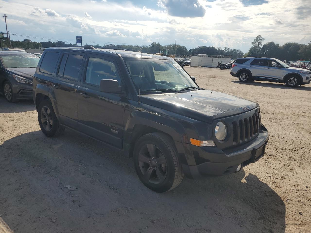 2017 Jeep Liberty (Patriot) VIN 1C4NJPBB0HD103174 Copart auction photo, front end damage thumbnail 4