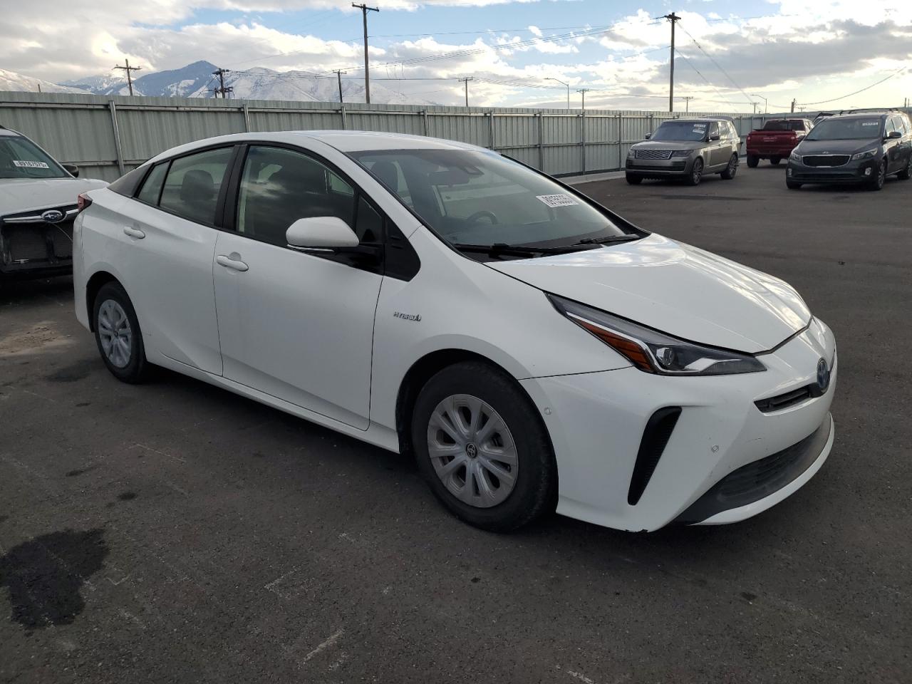 2019 Toyota Prius VIN JTDKARFU6K3074769 Copart auction photo, rear end damage thumbnail 4