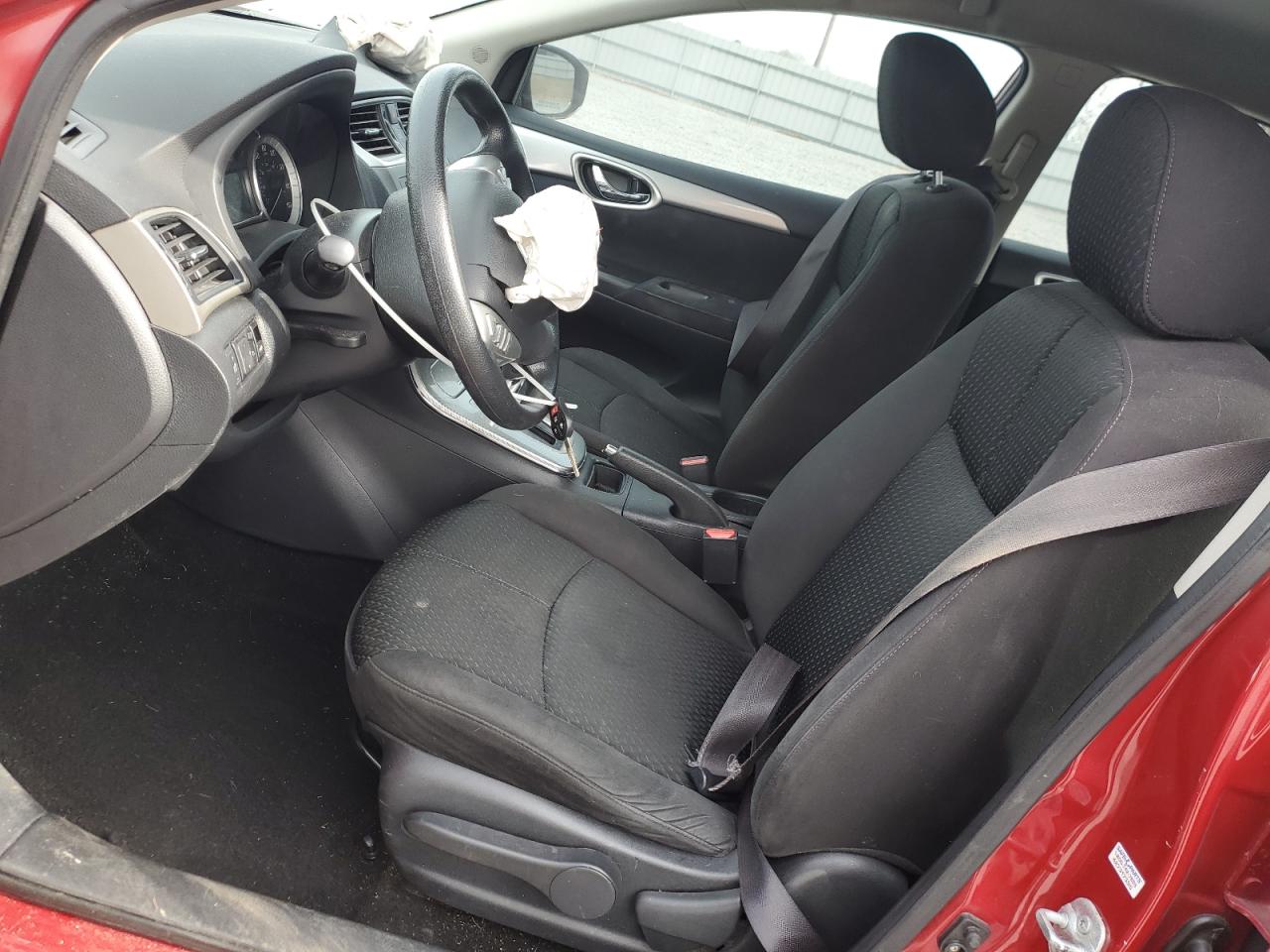 2014 Nissan Sentra VIN 3N1AB7AP8EL654941 Copart auction photo, front end damage thumbnail 7