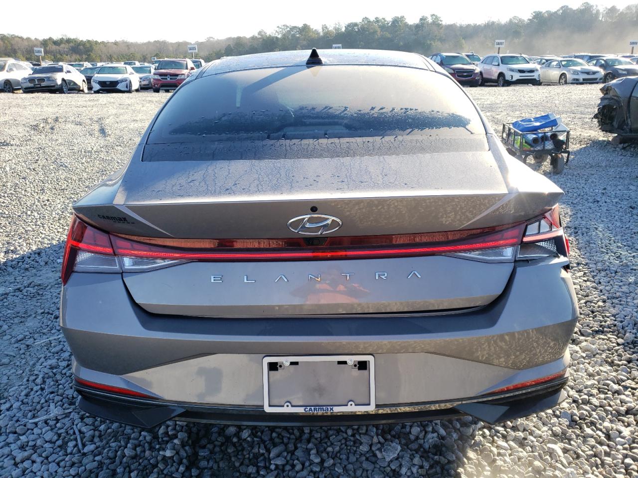 2022 Hyundai Elantra VIN KMHLN4AG8NU263074 Copart auction photo, all over damage thumbnail 6