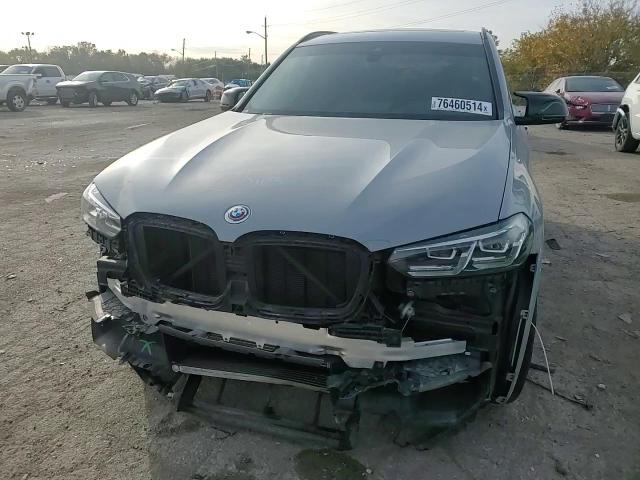 2022 BMW X3 M VIN 5YM13EC01N9N34588 Copart auction photo, front end / minor dent/scratches damage thumbnail 10