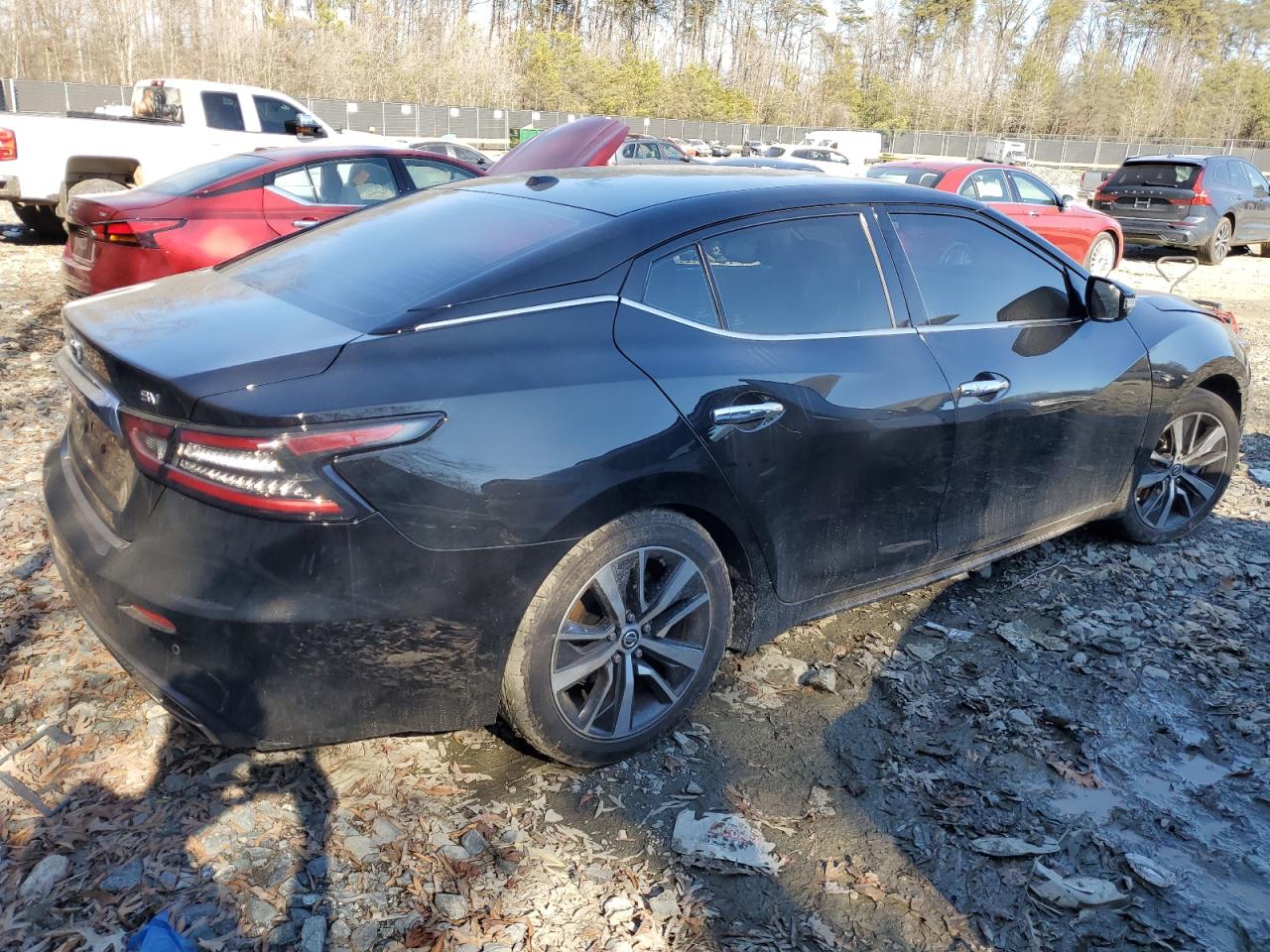 2020 Nissan Maxima VIN 1N4AA6CV0LC380929 Copart auction photo, all over damage thumbnail 3