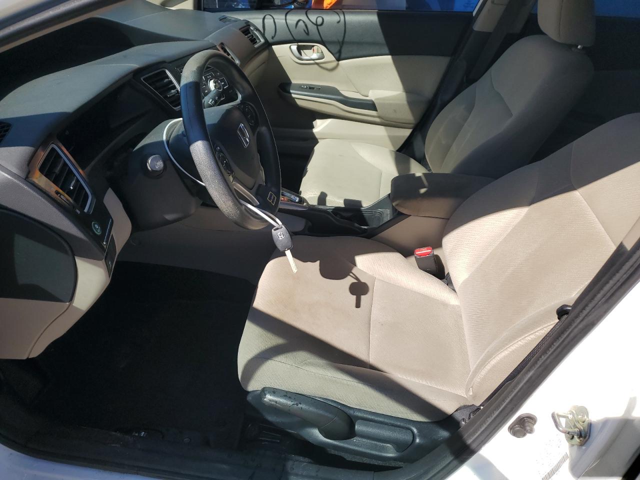 2013 Honda Civic VIN 2HGFB2F59DH599938 Copart auction photo, front end damage thumbnail 7