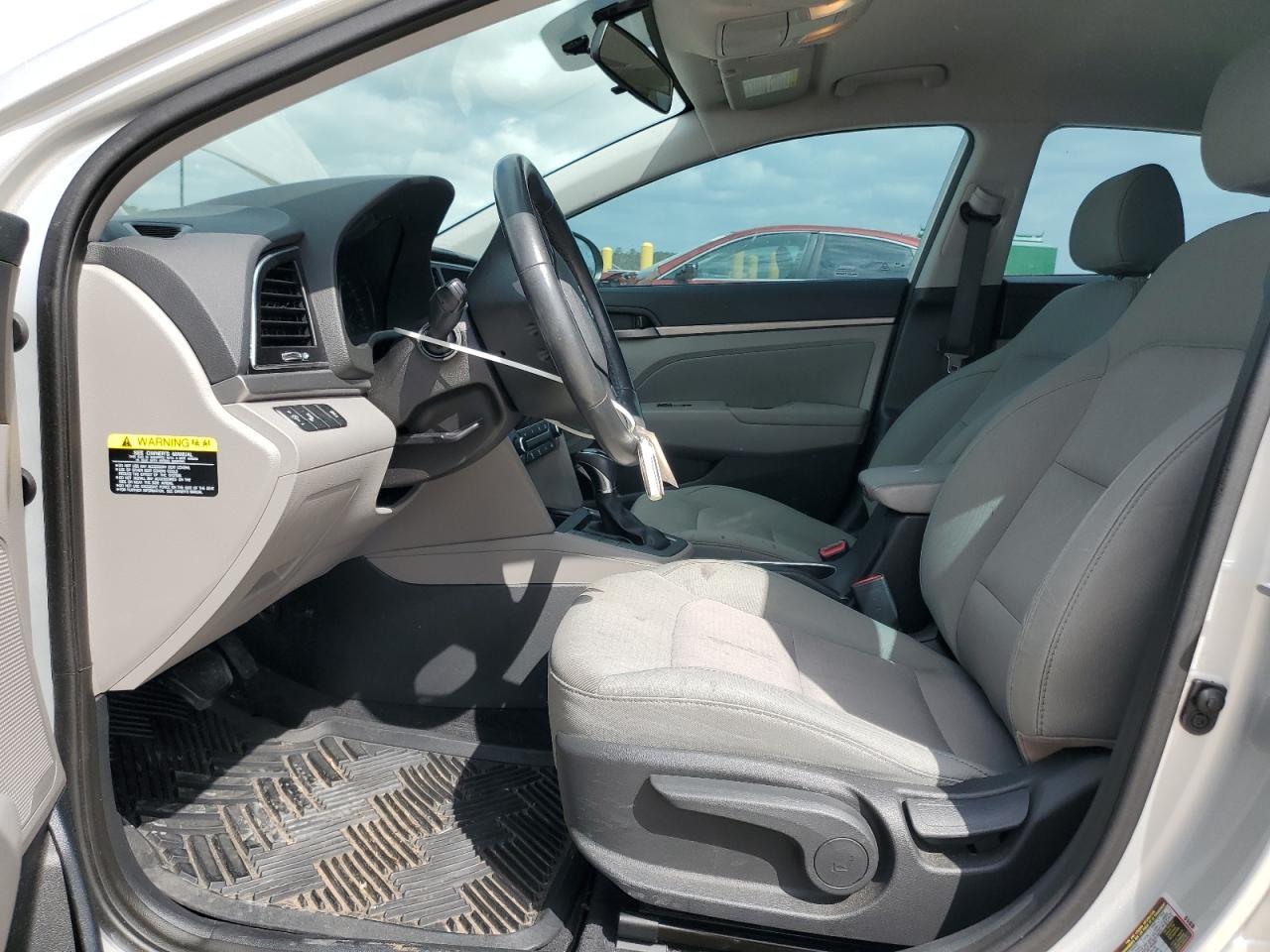 2017 Hyundai Elantra VIN 5NPD94LA6HH068093 Copart auction photo, front end / side damage thumbnail 7