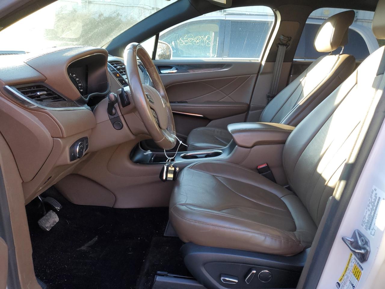 2017 Lincoln MKC VIN 5LMCJ3C97HUL52236 Copart auction photo, front end / side damage thumbnail 7