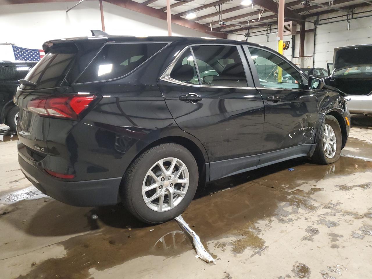 2023 Chevrolet Equinox VIN 3GNAXUEG0PL229912 Copart auction photo, front end / side damage thumbnail 3