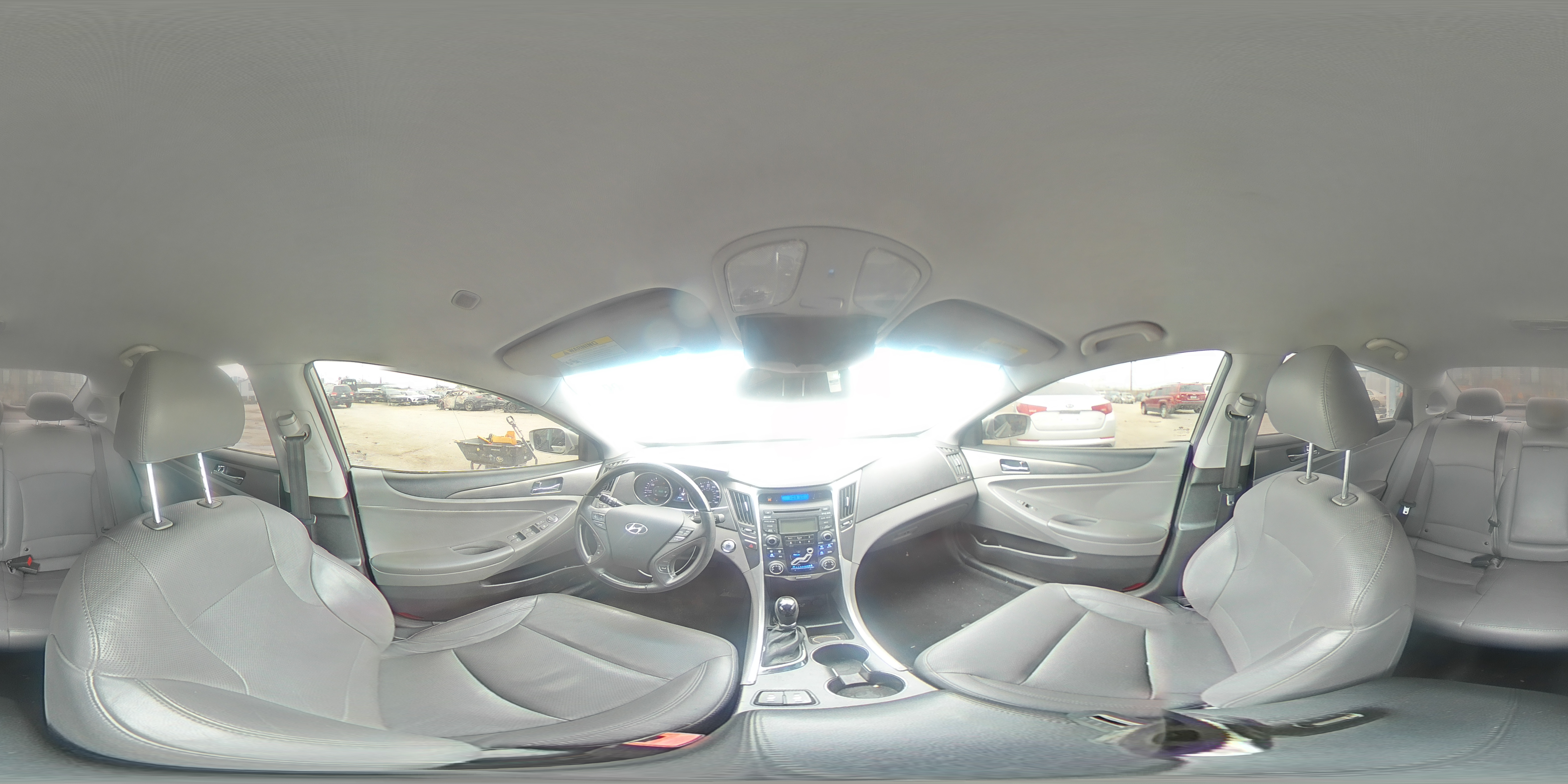 2012 Hyundai Sonata VIN KMHEC4A47CA056291 Copart auction photo, rear end / front end damage thumbnail 12