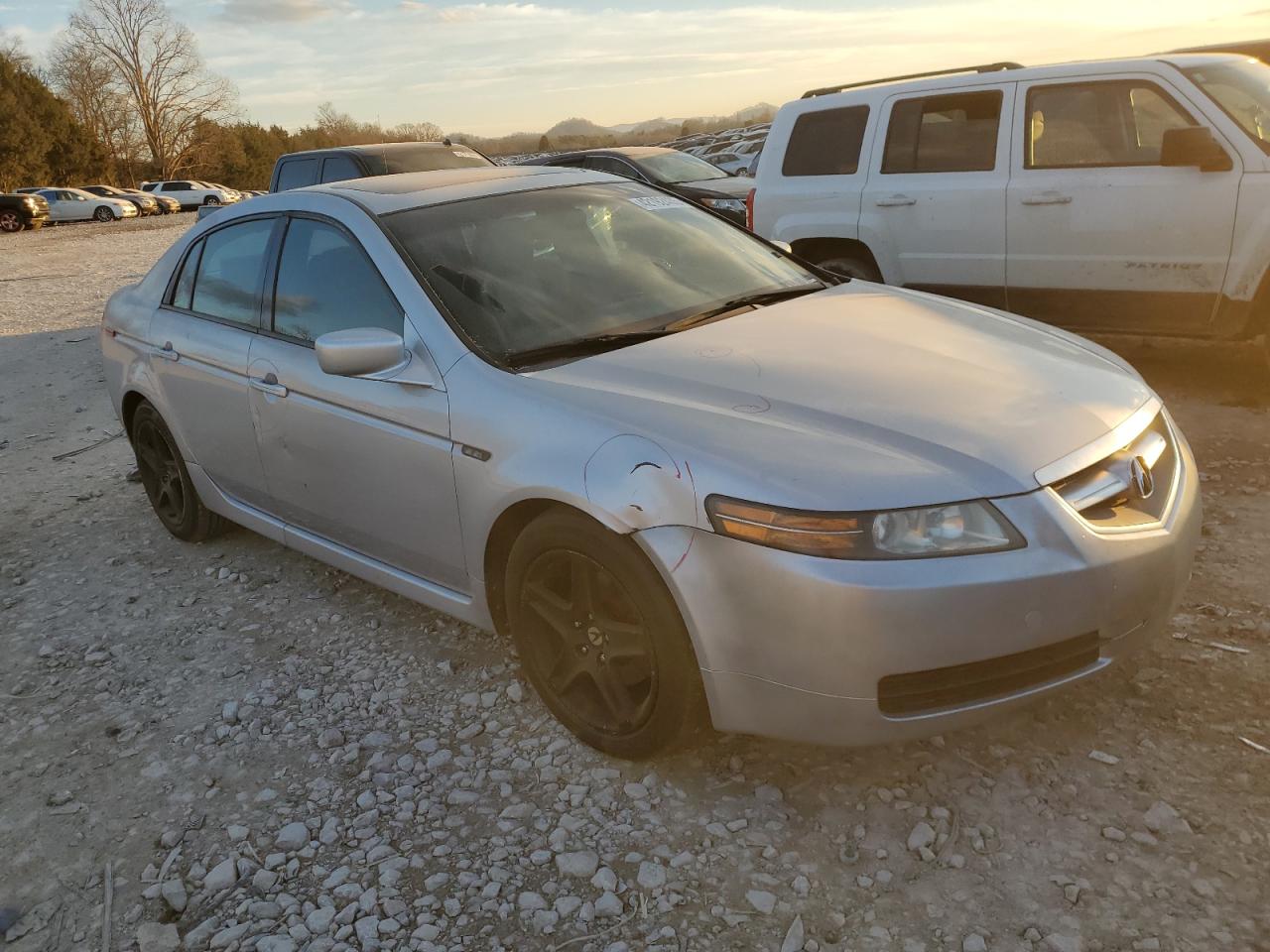 2005 Acura TL VIN 19UUA66265A075329 Copart auction photo, side damage thumbnail 4