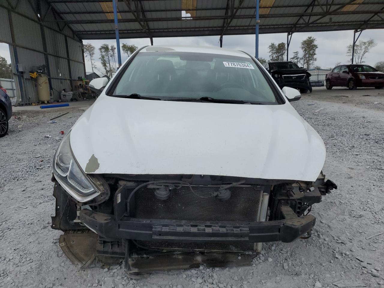 2018 Hyundai Sonata VIN 5NPE34AF9JH690228 Copart auction photo, front end damage thumbnail 5