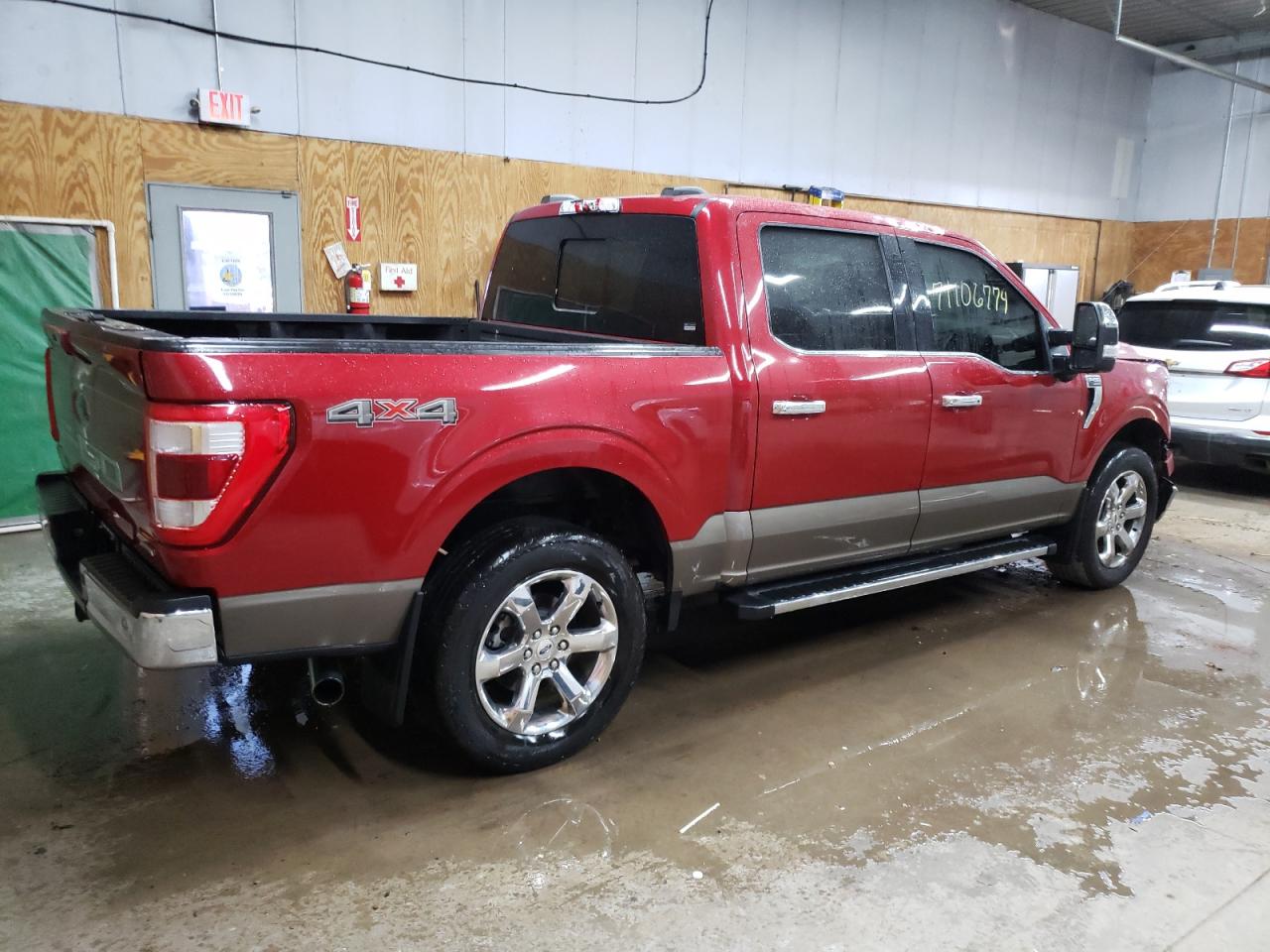 2021 Ford F-150 VIN 1FTEW1EP6MKD36567 Copart auction photo, front end damage thumbnail 3