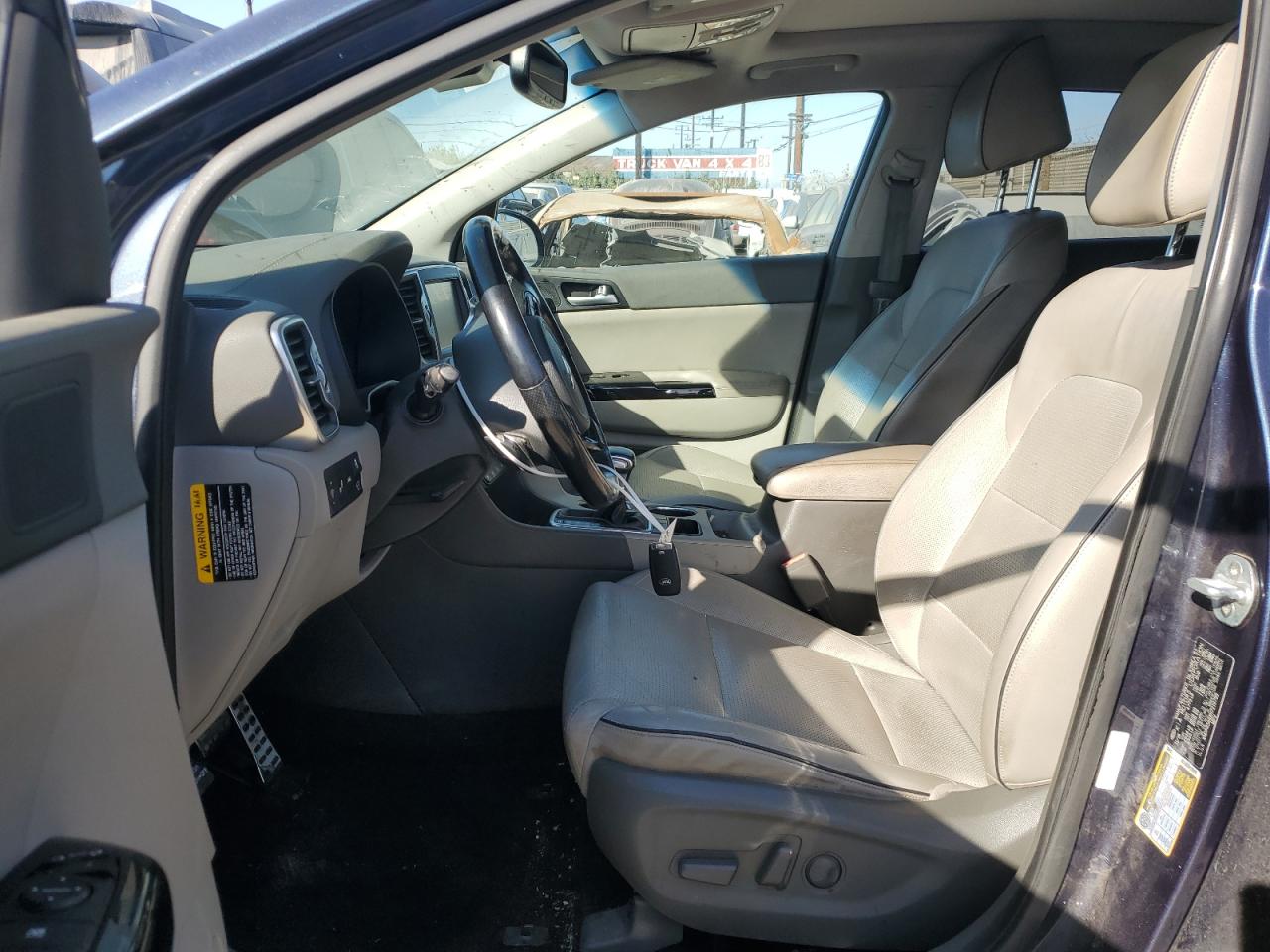 2017 KIA Sportage VIN KNDPR3A6XH7219799 Copart auction photo, rear end damage thumbnail 7