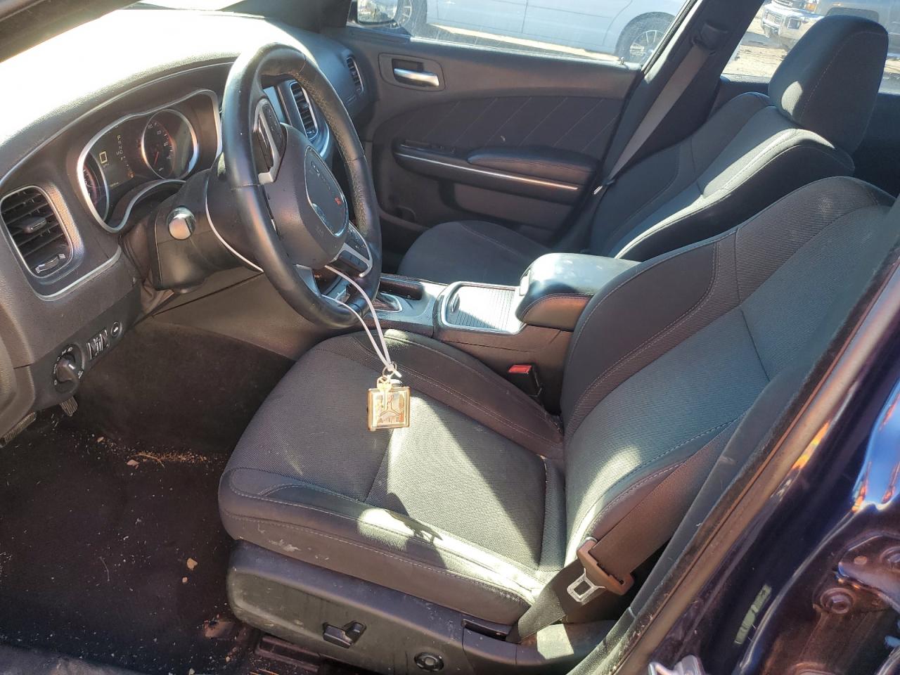 2015 Dodge Charger VIN 2C3CDXJG4FH929381 Copart auction photo, side / front end damage thumbnail 7