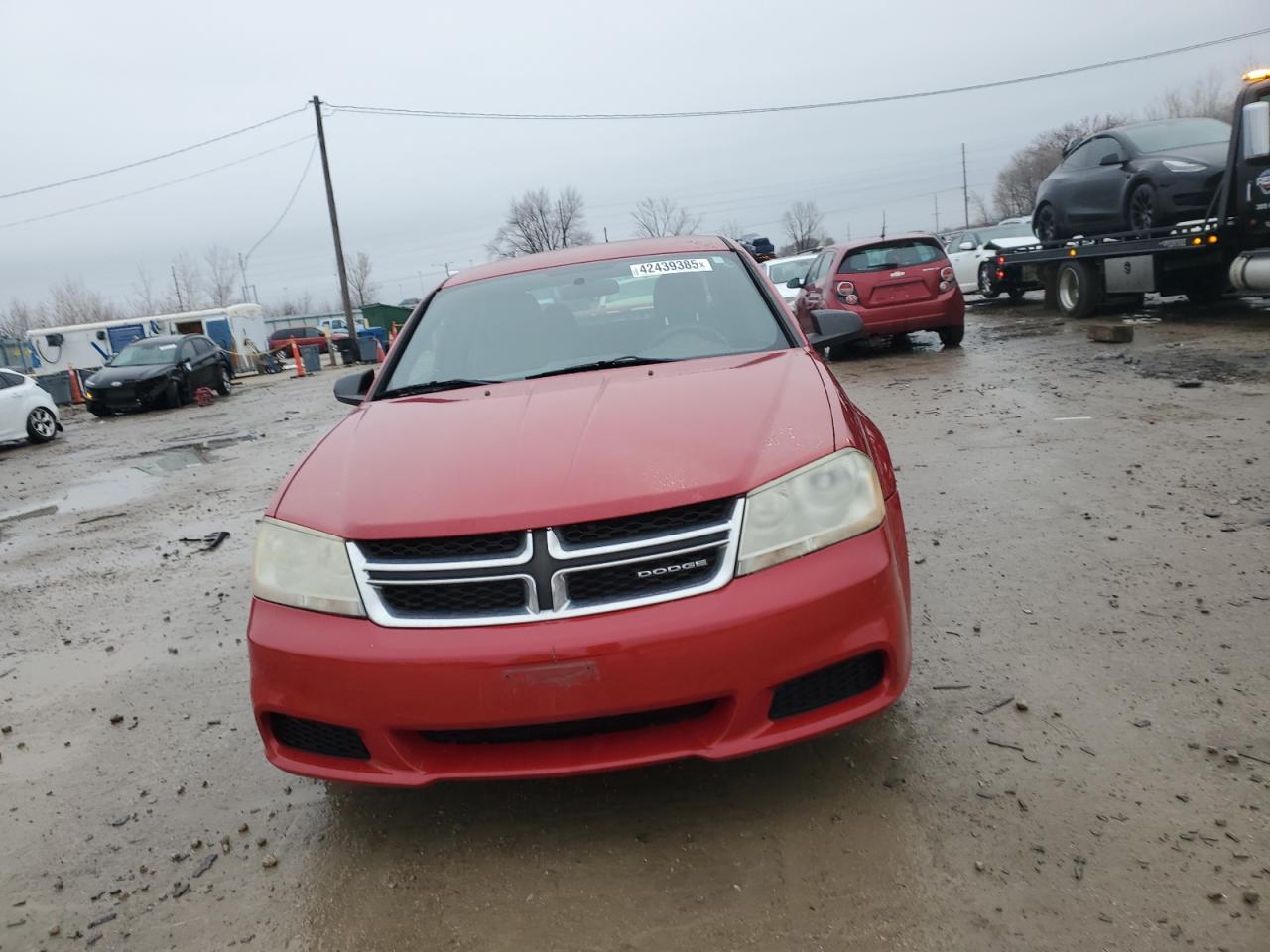 2011 Dodge Avenger VIN 1B3BD4FG5BN540136 Copart auction photo, all over damage thumbnail 5