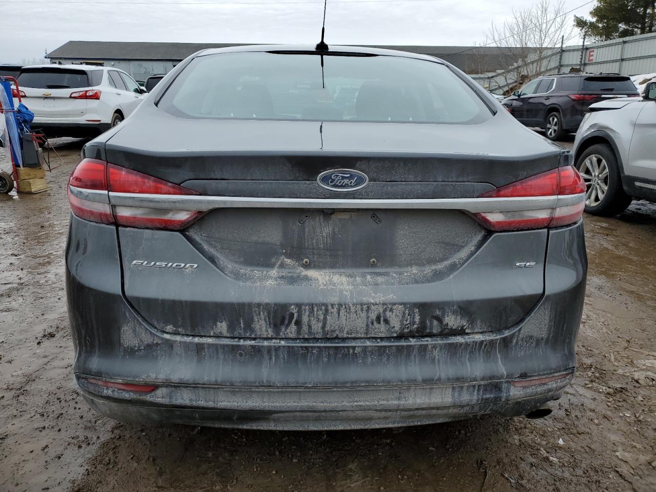 2018 Ford Fusion VIN 3FA6P0H77JR180379 Copart auction photo, front end / minor dent/scratches damage thumbnail 6