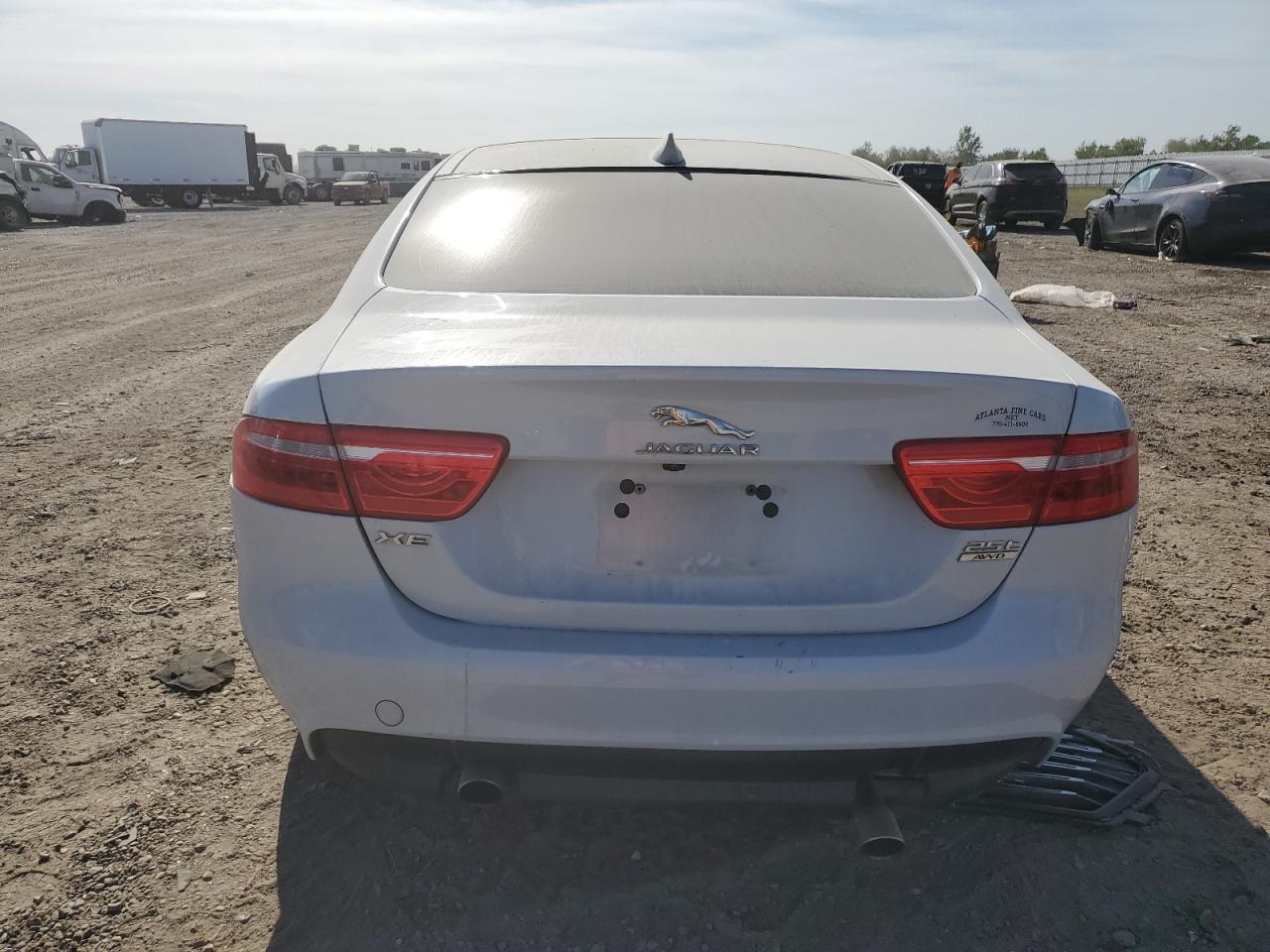 2018 Jaguar XE VIN SAJAJ4FX2JCP19961 Copart auction photo, front end / side damage thumbnail 6