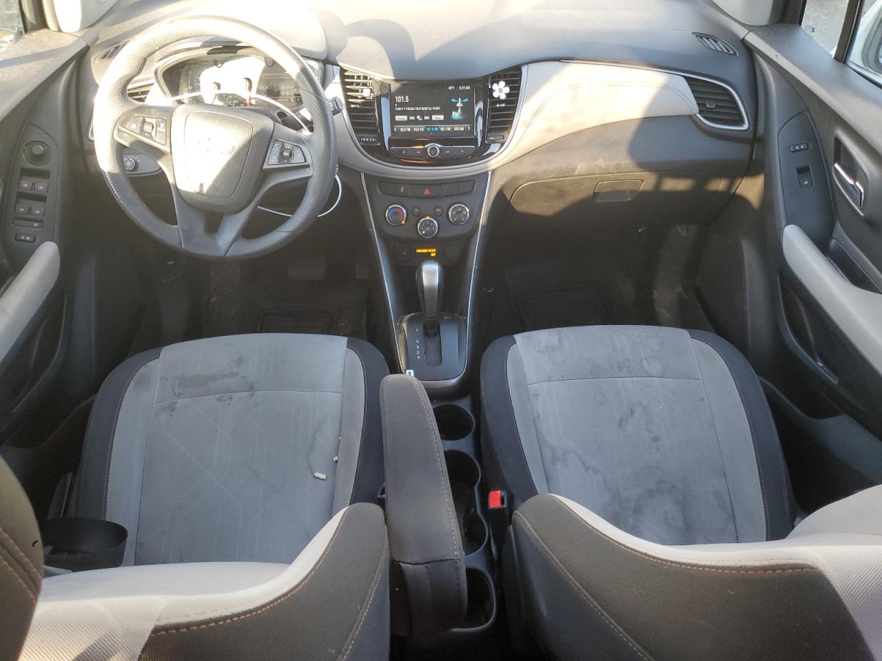 2017 Chevrolet Trax VIN 3GNCJLSB7HL181081 Copart auction photo, front end / rear end damage thumbnail 8