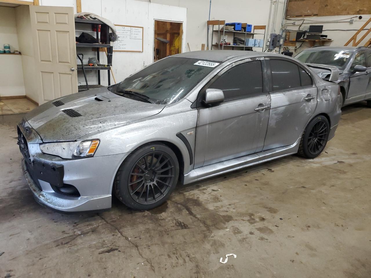 2008 Mitsubishi Lancer Evolution VIN JA3AW86V08U044314 - Copart auction photo