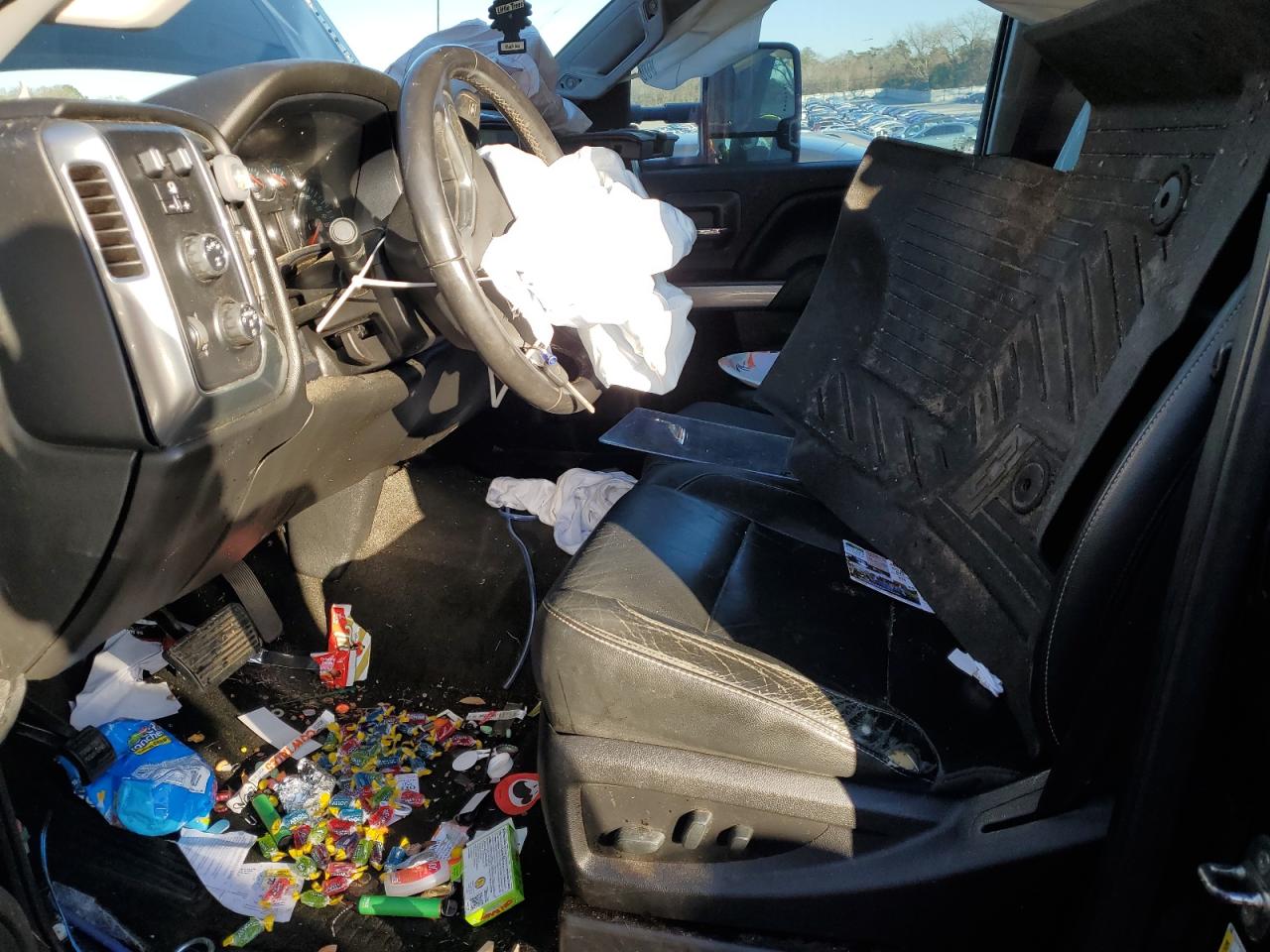 2017 Chevrolet Silverado VIN 1GC1KVEY5HF163133 Copart auction photo, front end damage thumbnail 7