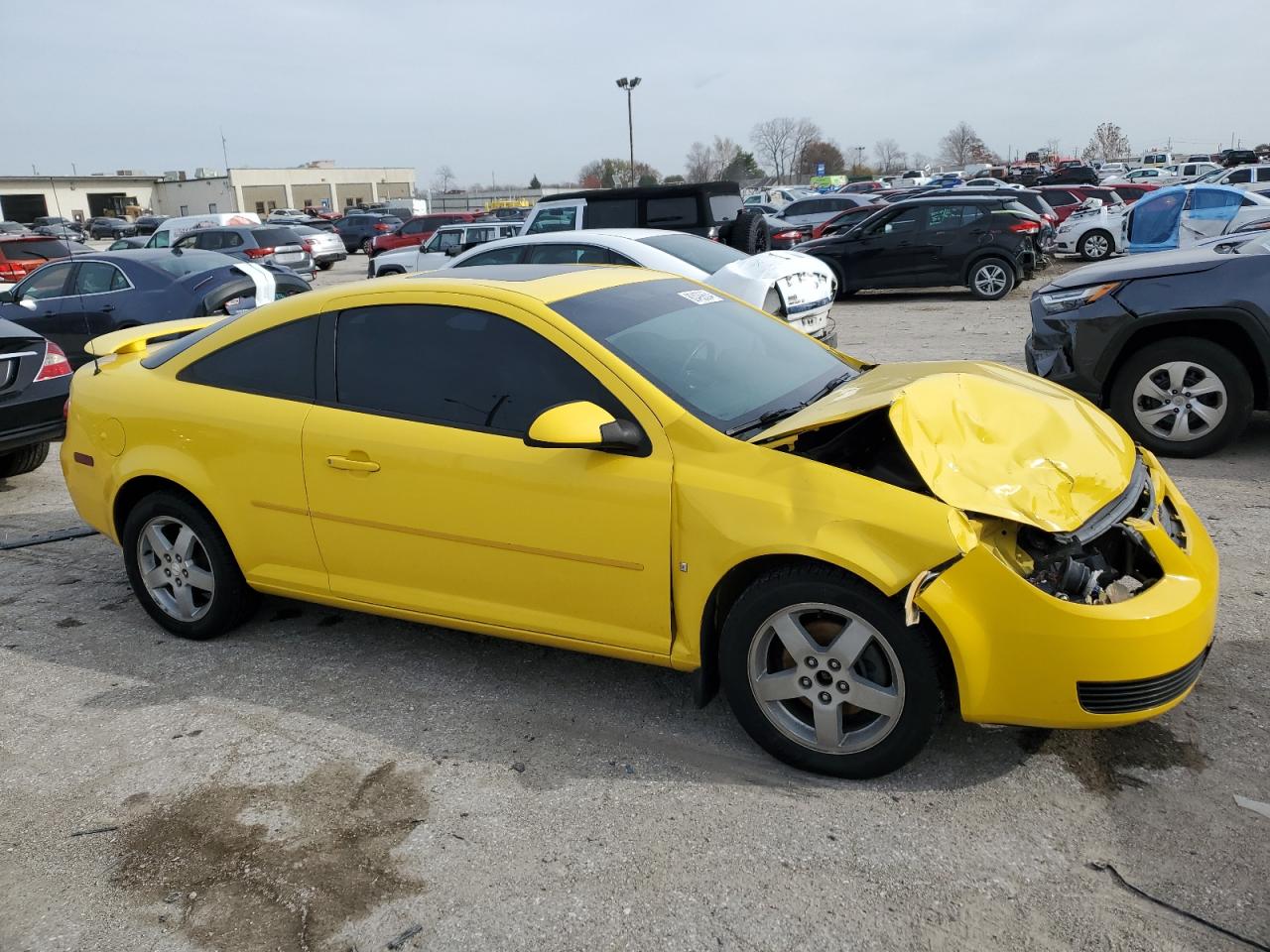 2007 Chevrolet Cobalt VIN 1G1AL15F877295972 Copart auction photo, front end / minor dent/scratches damage thumbnail 4
