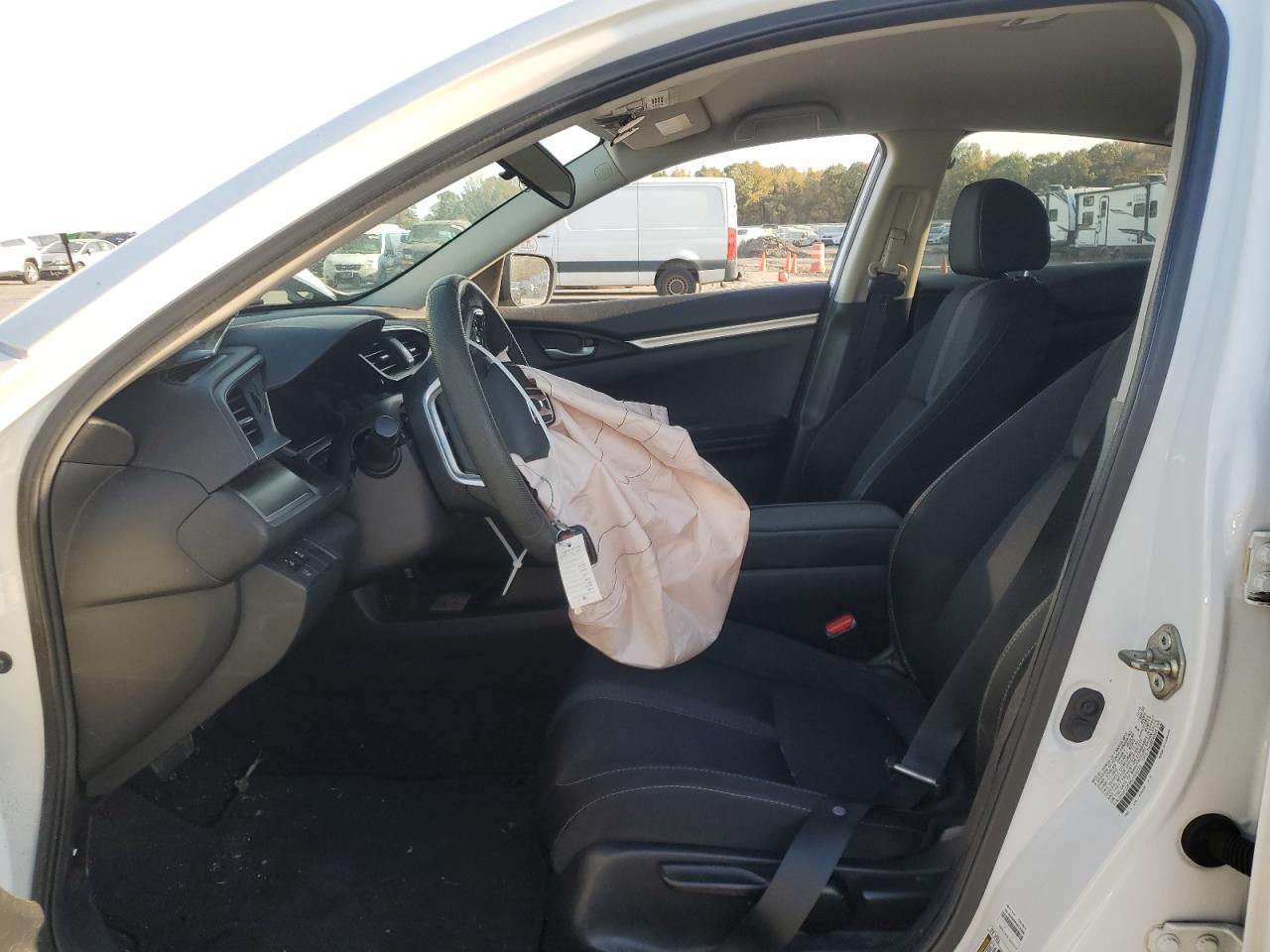 2020 Honda Civic VIN 2HGFC2F66LH500223 Copart auction photo, front end damage thumbnail 7