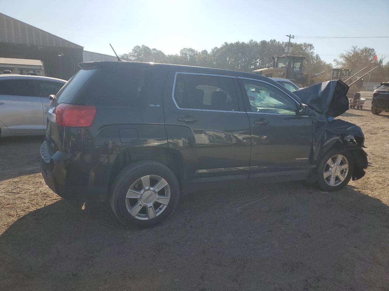 2013 GMC Terrain VIN 2GKALMEK8D6383359 Copart auction photo, front end / side damage thumbnail 3