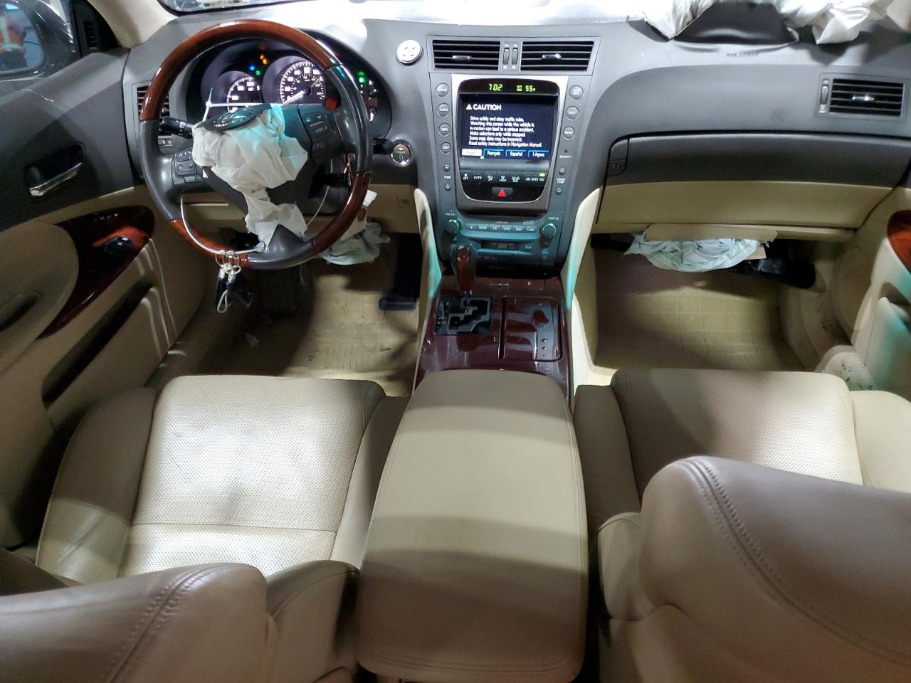 2007 Lexus GS VIN JTHBC96S975005383 Copart auction photo, front end damage thumbnail 8