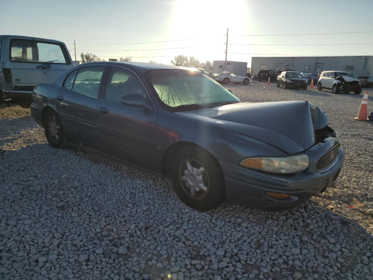 2001 Buick LeSabre VIN 1G4HP54K614261114 Copart auction photo, all over damage thumbnail 4