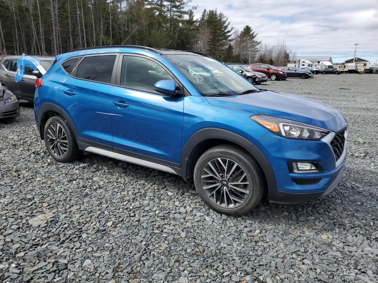 2020 Hyundai Tucson VIN KM8J3CAL3LU262125 Copart auction photo, water/flood damage thumbnail 4